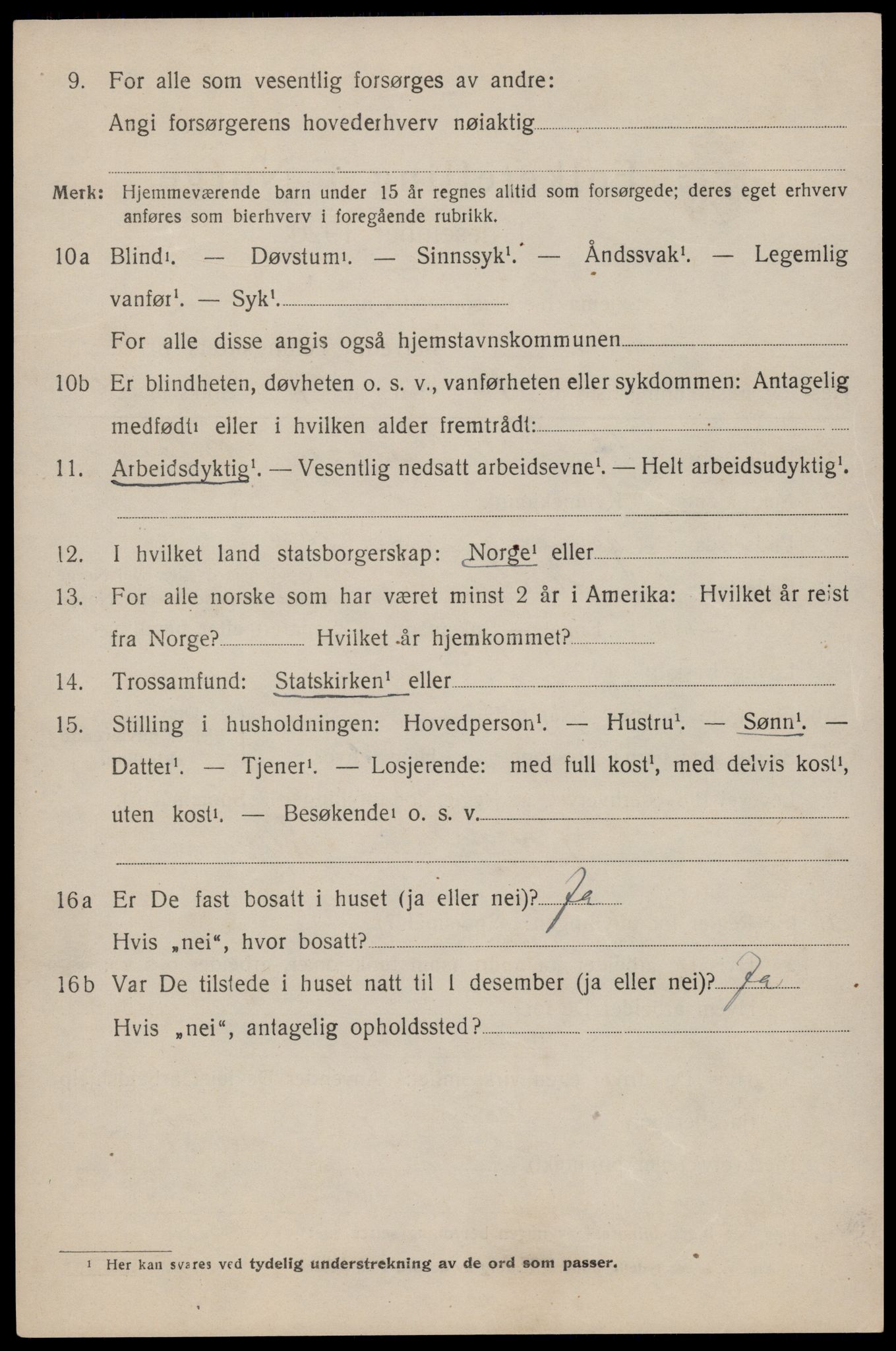 SAST, 1920 census for Nærbø, 1920, p. 1644