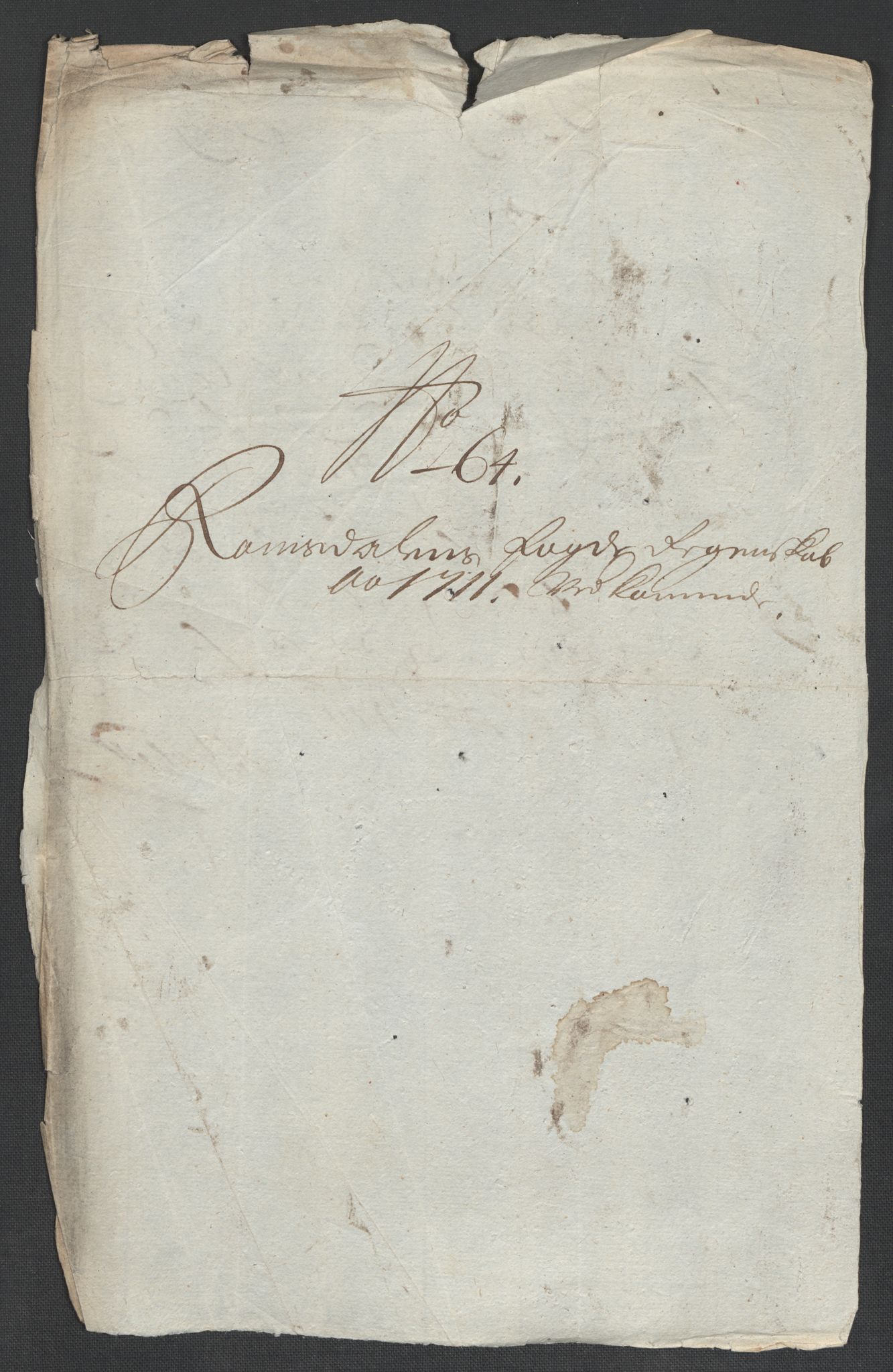 Rentekammeret inntil 1814, Reviderte regnskaper, Fogderegnskap, AV/RA-EA-4092/R55/L3660: Fogderegnskap Romsdal, 1711, p. 321