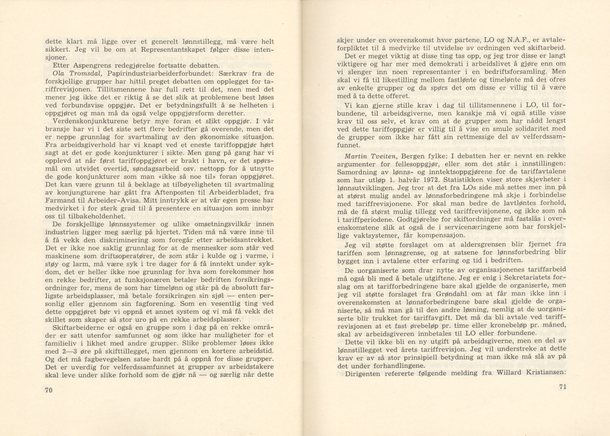 Landsorganisasjonen i Norge, AAB/ARK-1579, 1953-1977, p. 888