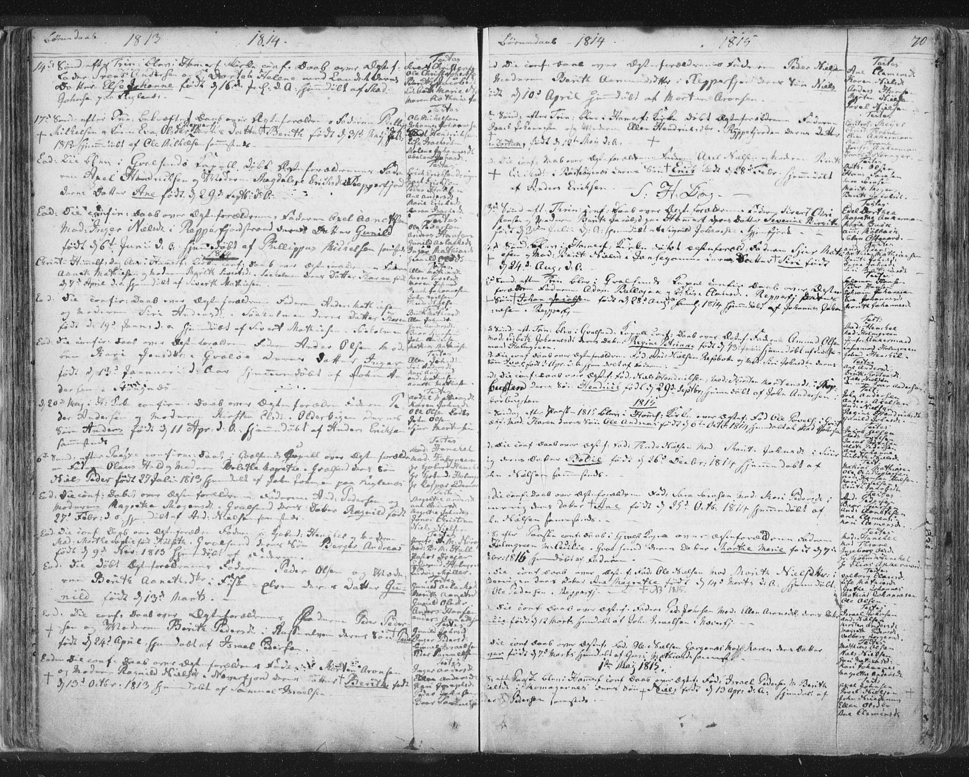 Hammerfest sokneprestkontor, SATØ/S-1347/H/Ha/L0002.kirke: Parish register (official) no. 2, 1751-1821, p. 70