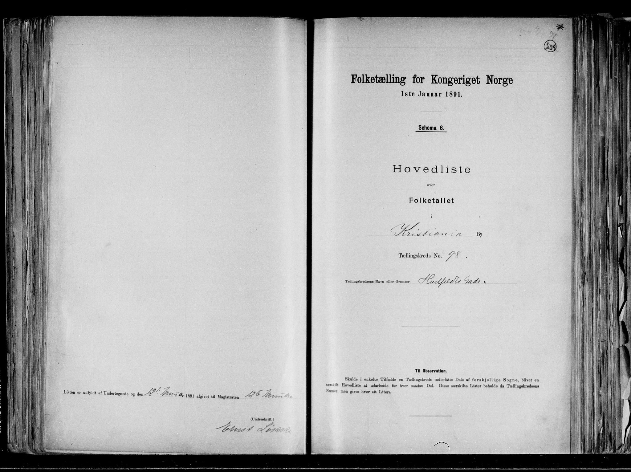 RA, 1891 census for 0301 Kristiania, 1891, p. 38195