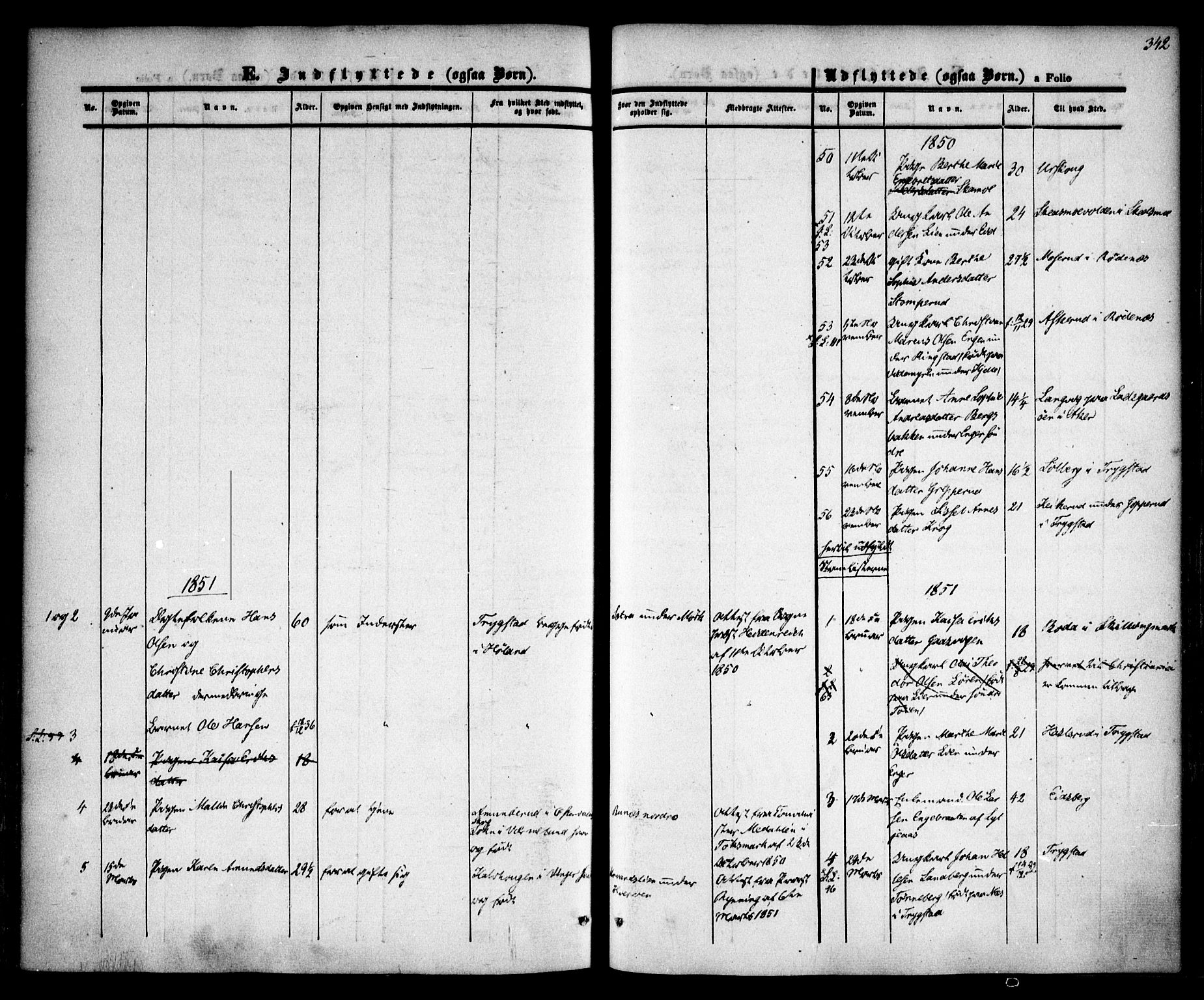 Høland prestekontor Kirkebøker, AV/SAO-A-10346a/F/Fa/L0009: Parish register (official) no. I 9, 1846-1853, p. 342