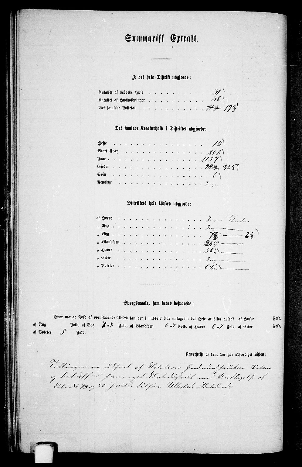 RA, 1865 census for Hjelmeland, 1865, p. 177