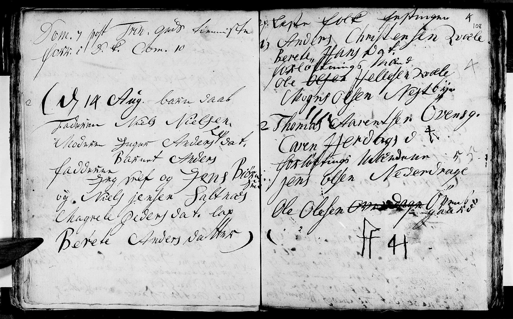 Ministerialprotokoller, klokkerbøker og fødselsregistre - Nordland, SAT/A-1459/847/L0662: Parish register (official) no. 847A02, 1735-1749, p. 108