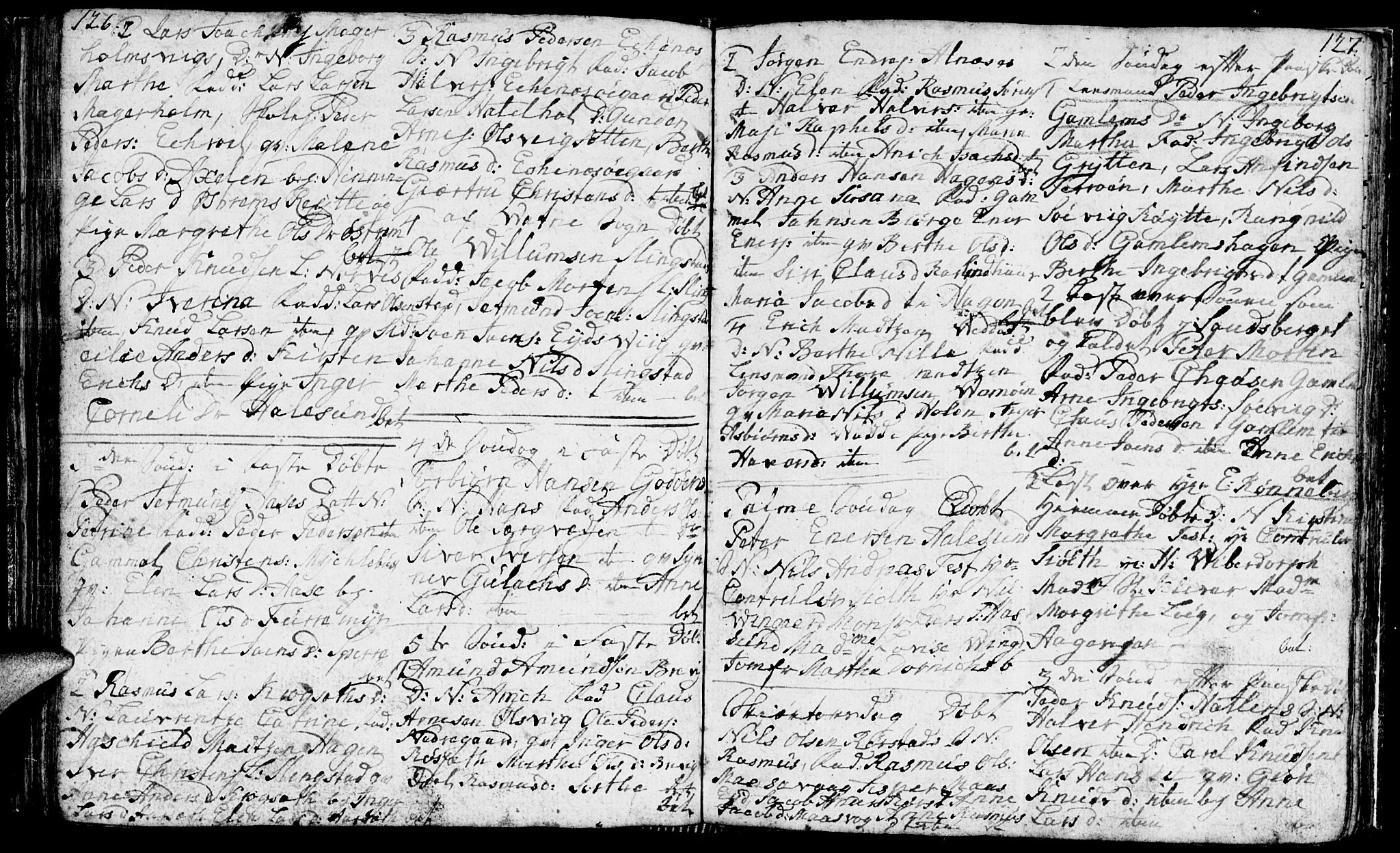 Ministerialprotokoller, klokkerbøker og fødselsregistre - Møre og Romsdal, SAT/A-1454/528/L0421: Parish register (copy) no. 528C02, 1785-1800, p. 126-127