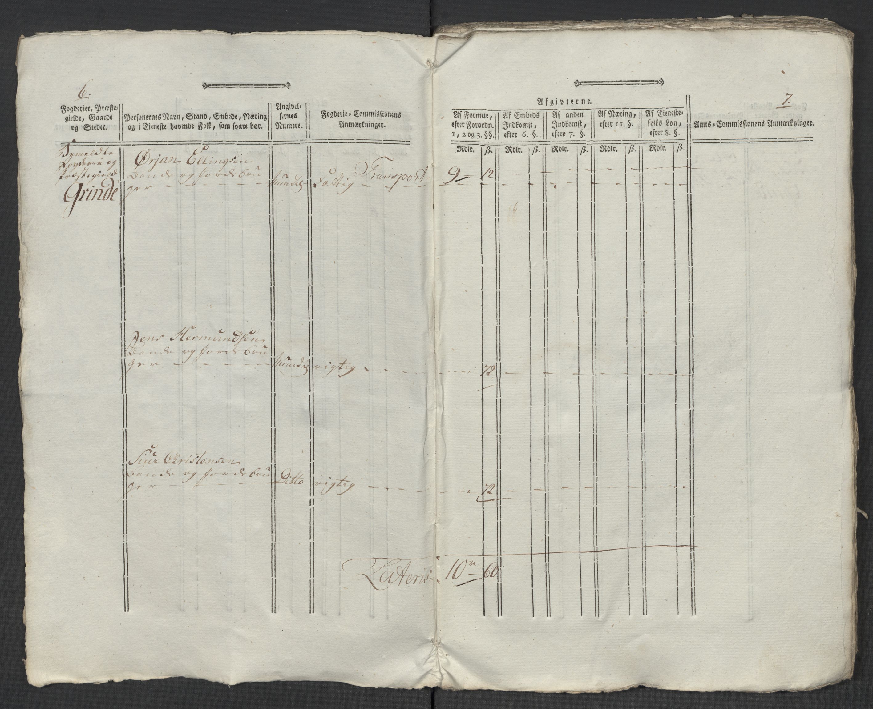 Rentekammeret inntil 1814, Reviderte regnskaper, Mindre regnskaper, AV/RA-EA-4068/Rf/Rfe/L0056:  Ytre og Indre Sogn fogderi, 1789, p. 255