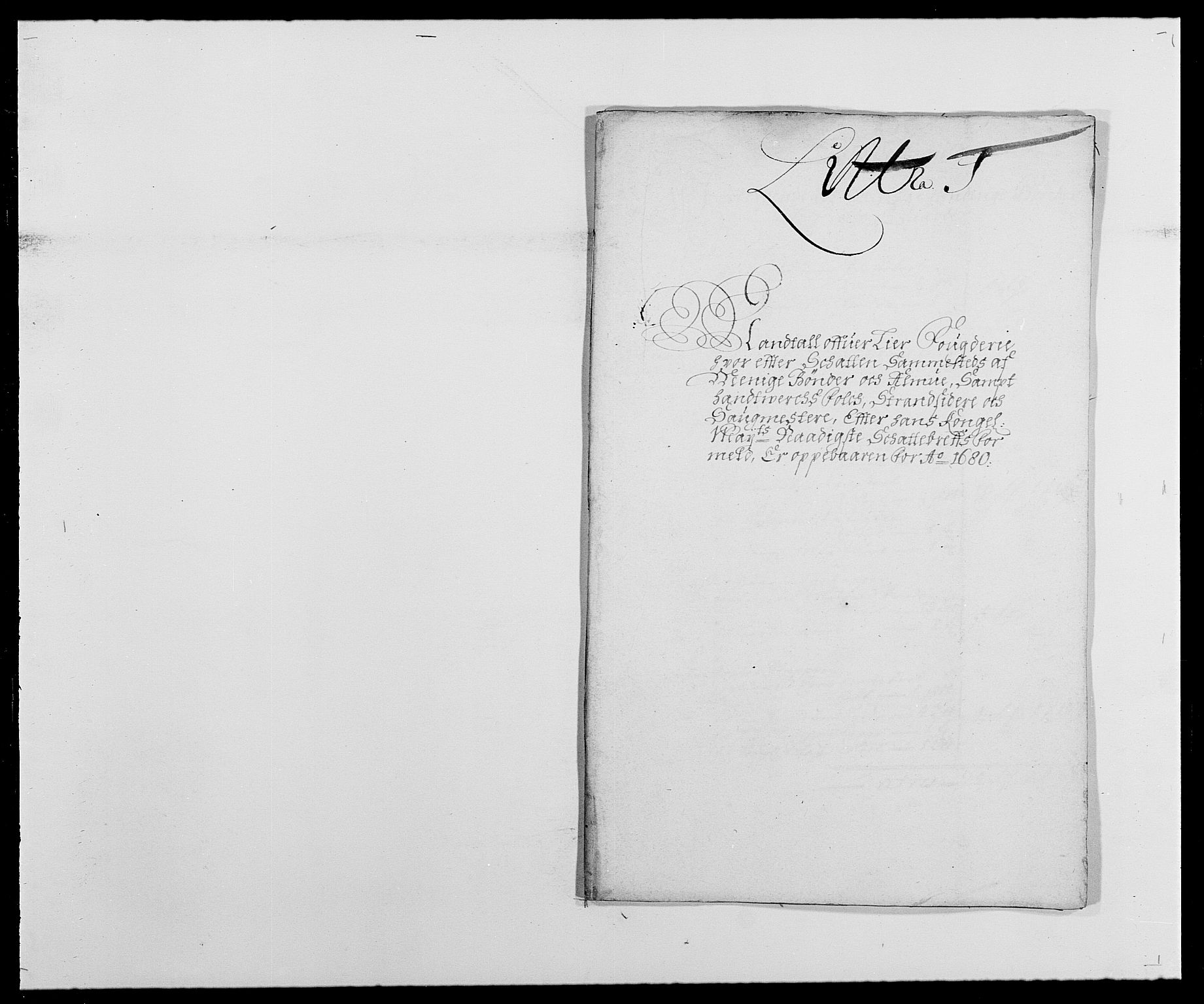 Rentekammeret inntil 1814, Reviderte regnskaper, Fogderegnskap, AV/RA-EA-4092/R27/L1686: Fogderegnskap Lier, 1678-1686, p. 235