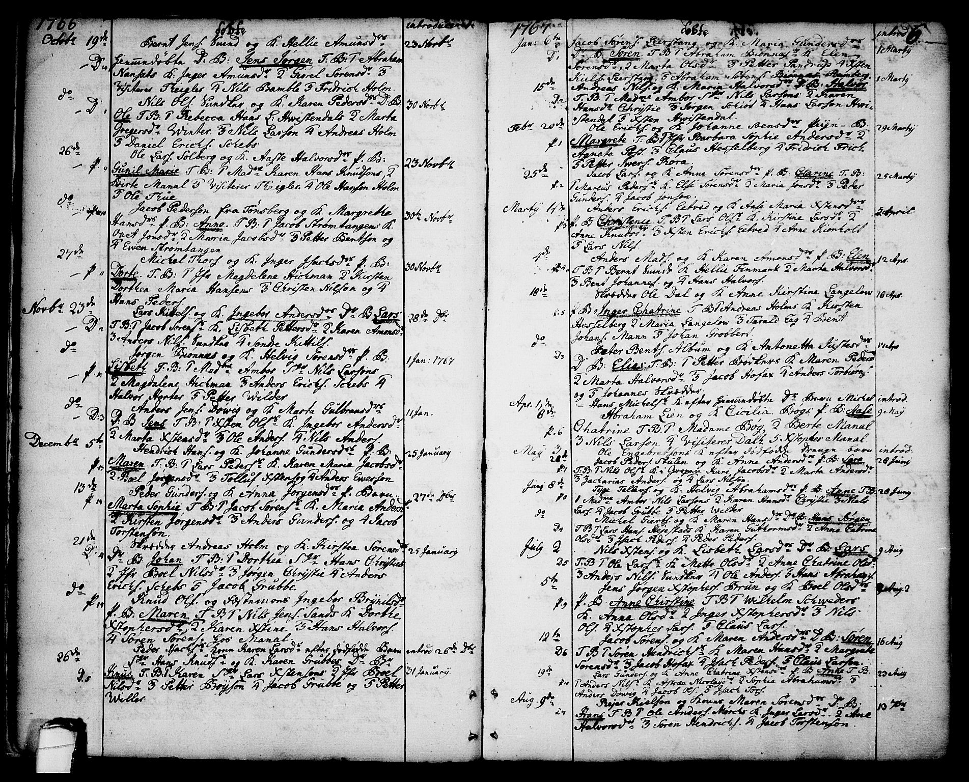 Brevik kirkebøker, SAKO/A-255/F/Fa/L0003: Parish register (official) no. 3, 1764-1814, p. 6