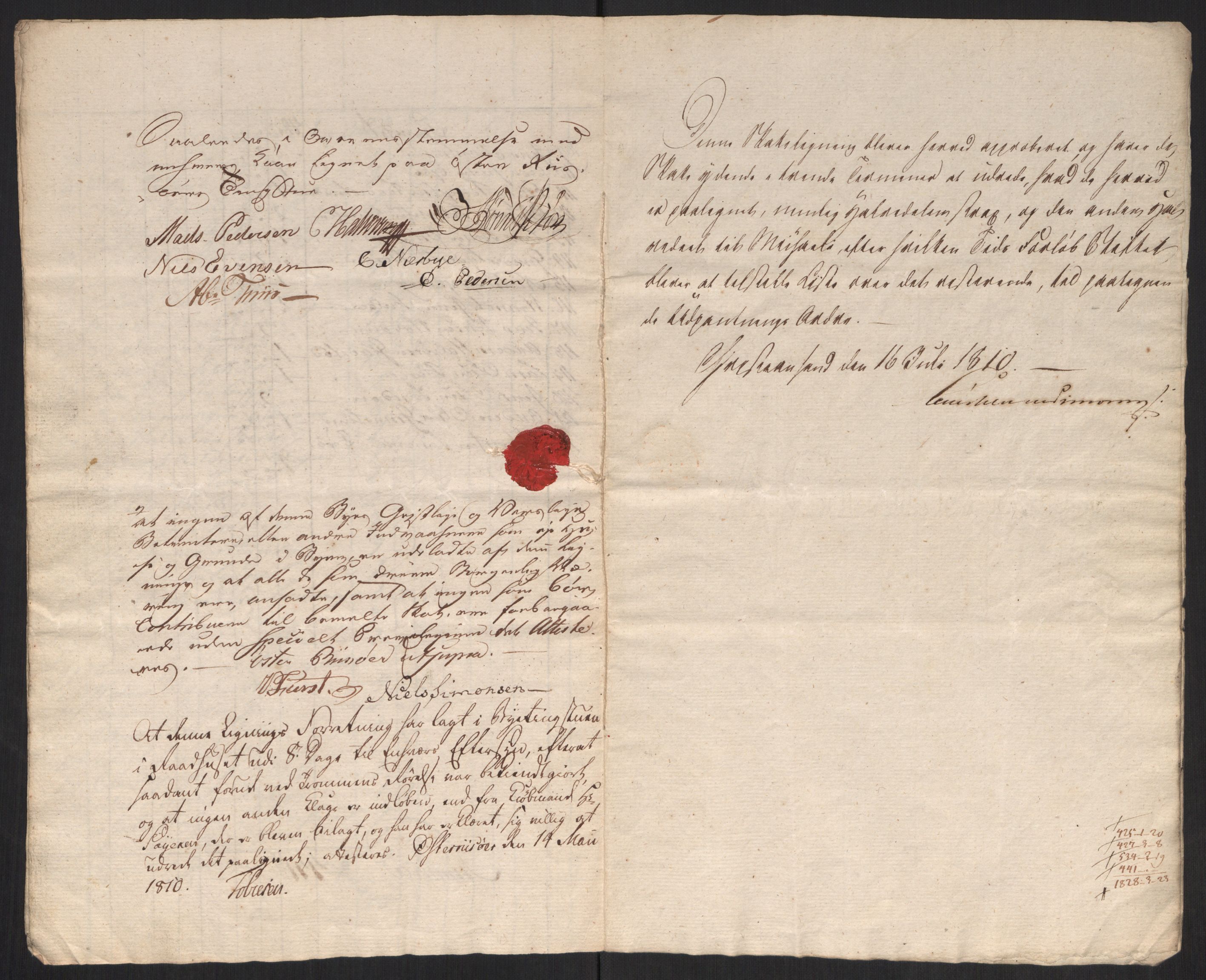 Danske Kanselli 1800-1814, AV/RA-EA-3024/K/Kk/Kka/Kkac/L0237: Kjøpstadregnskap Øster Risør, 1805-1810, p. 964
