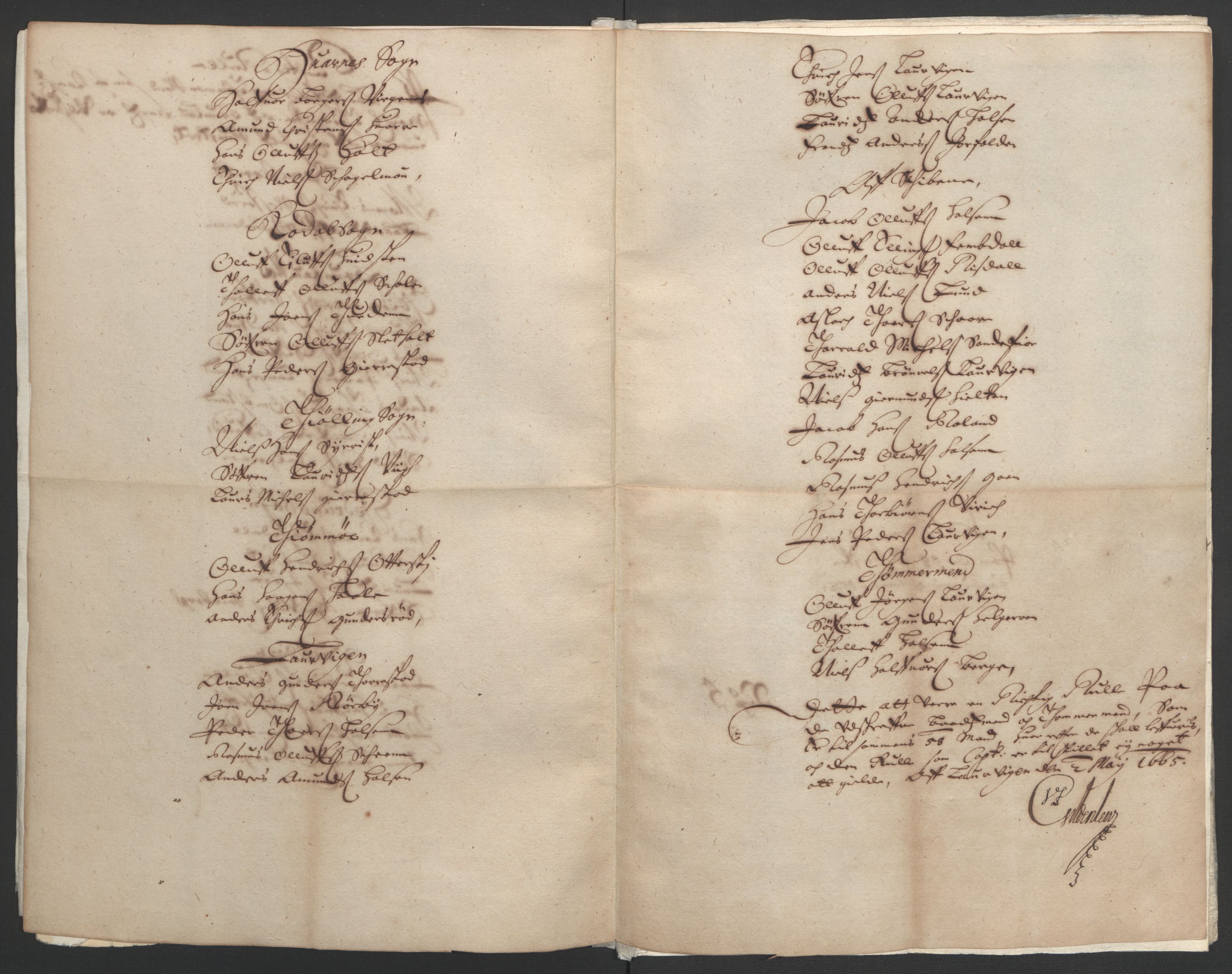 Rentekammeret inntil 1814, Reviderte regnskaper, Fogderegnskap, AV/RA-EA-4092/R33/L1964: Fogderegnskap Larvik grevskap, 1665-1668, p. 10