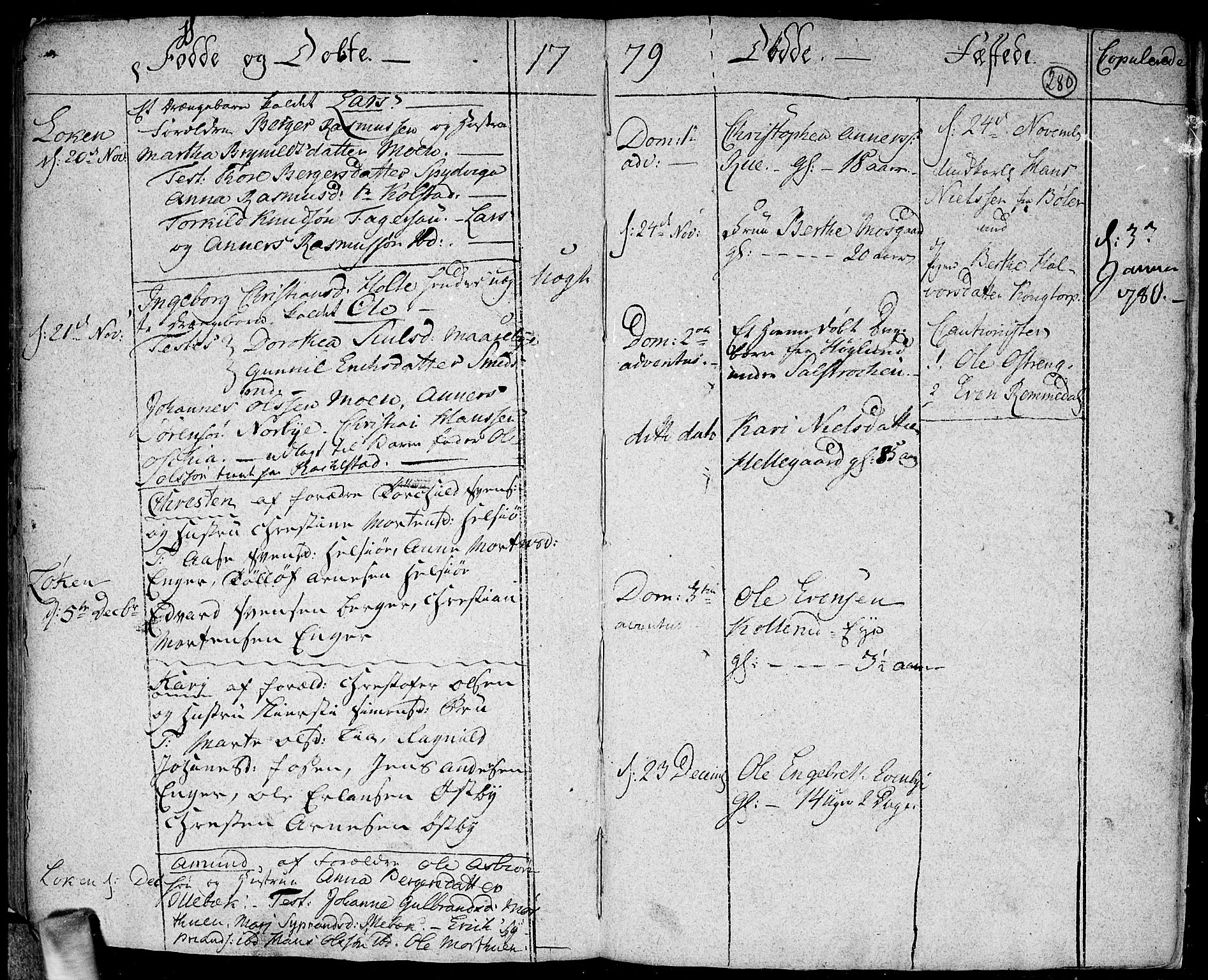 Høland prestekontor Kirkebøker, AV/SAO-A-10346a/F/Fa/L0004: Parish register (official) no. I 4, 1757-1780, p. 280