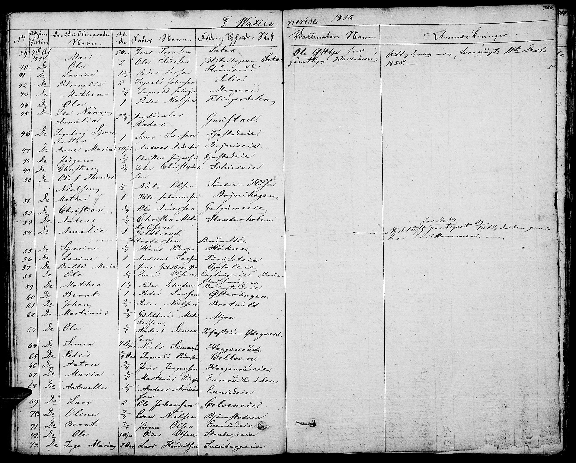 Romedal prestekontor, AV/SAH-PREST-004/K/L0003: Parish register (official) no. 3, 1829-1846, p. 386