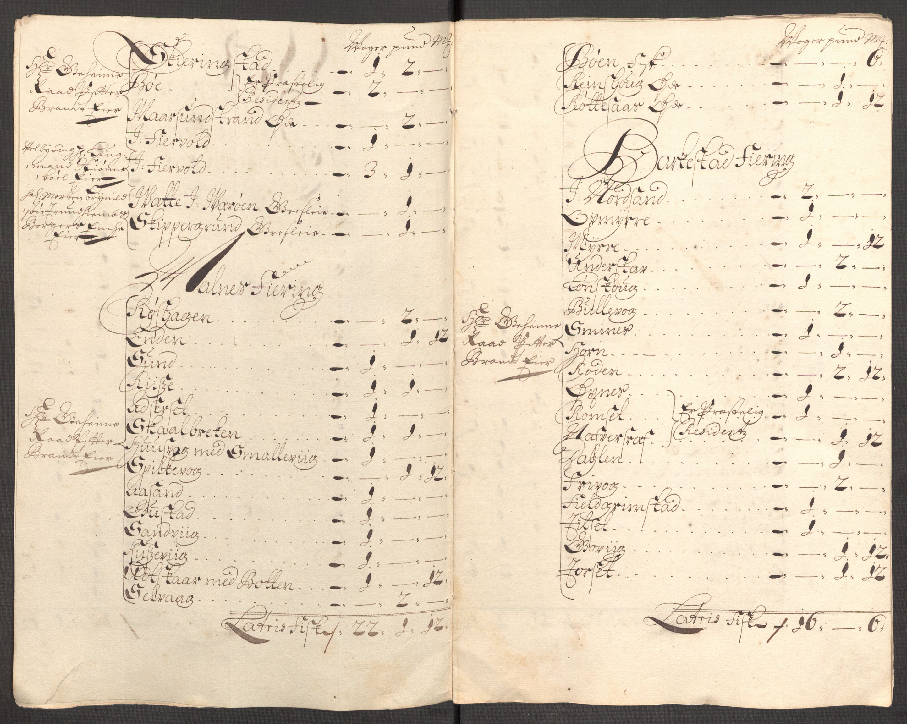 Rentekammeret inntil 1814, Reviderte regnskaper, Fogderegnskap, RA/EA-4092/R67/L4678: Fogderegnskap Vesterålen, Andenes og Lofoten, 1696-1708, p. 275