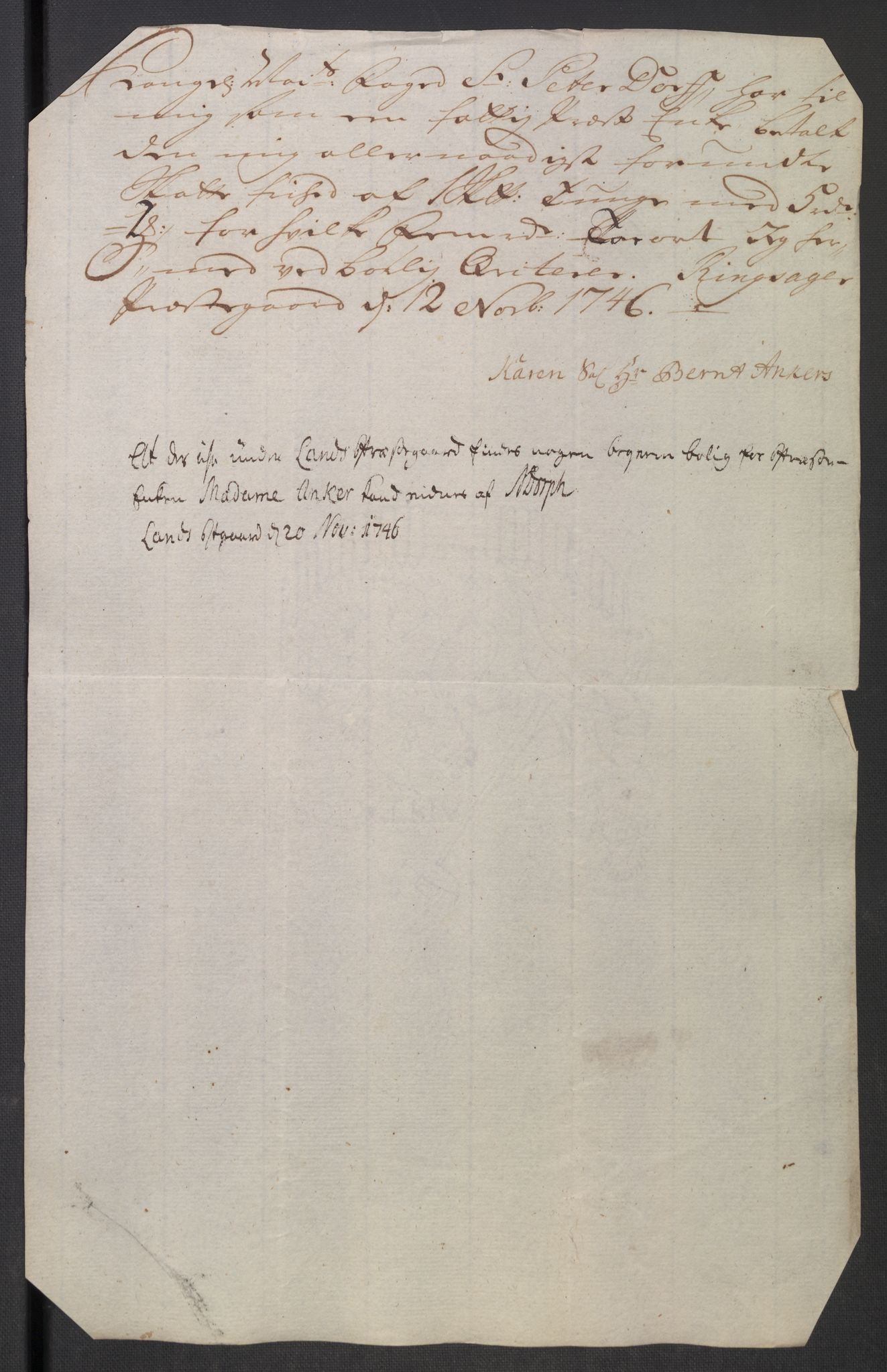 Rentekammeret inntil 1814, Reviderte regnskaper, Fogderegnskap, AV/RA-EA-4092/R18/L1345: Fogderegnskap Hadeland, Toten og Valdres, 1745-1746, p. 484