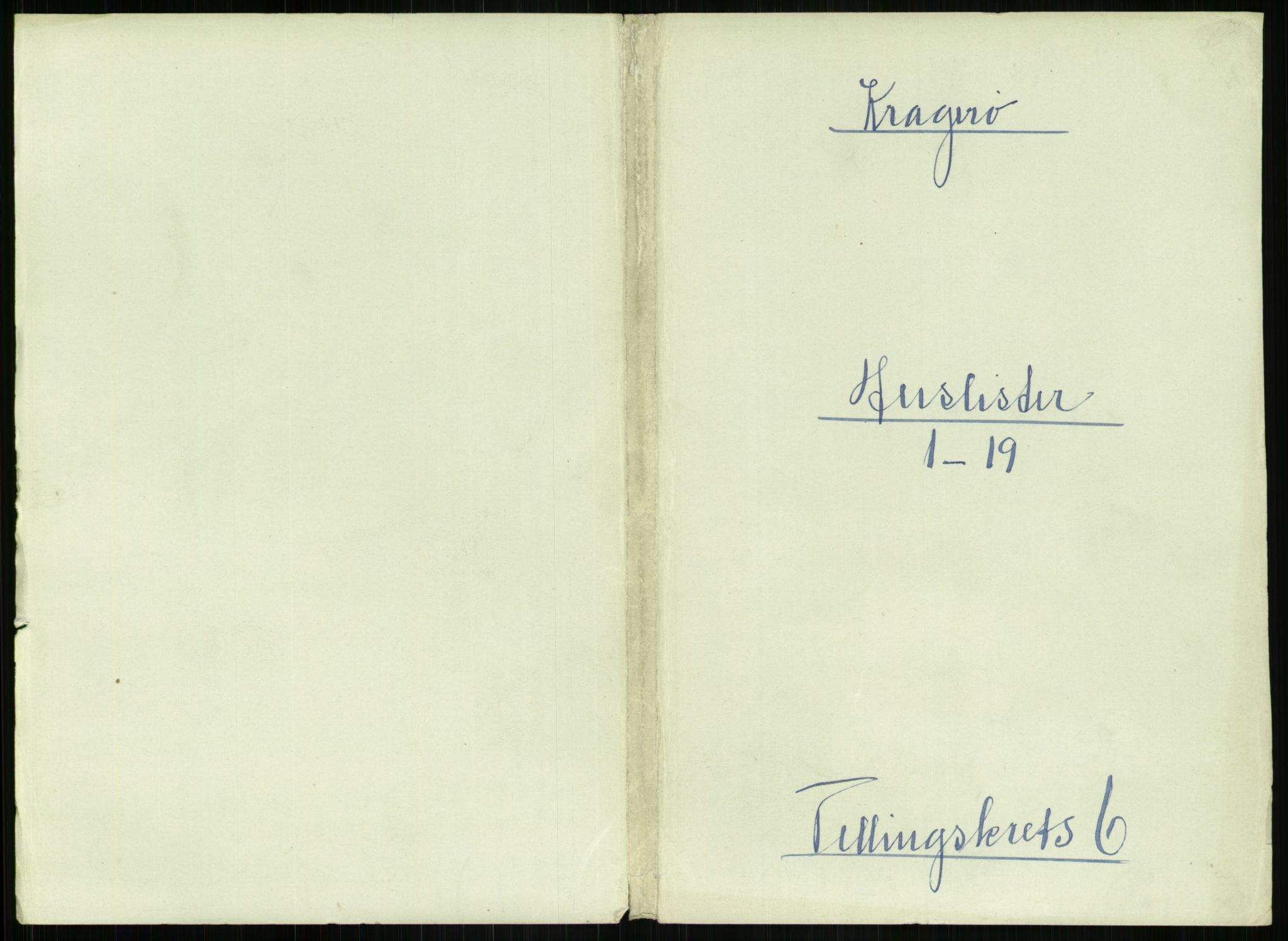RA, 1891 census for 0801 Kragerø, 1891, p. 474