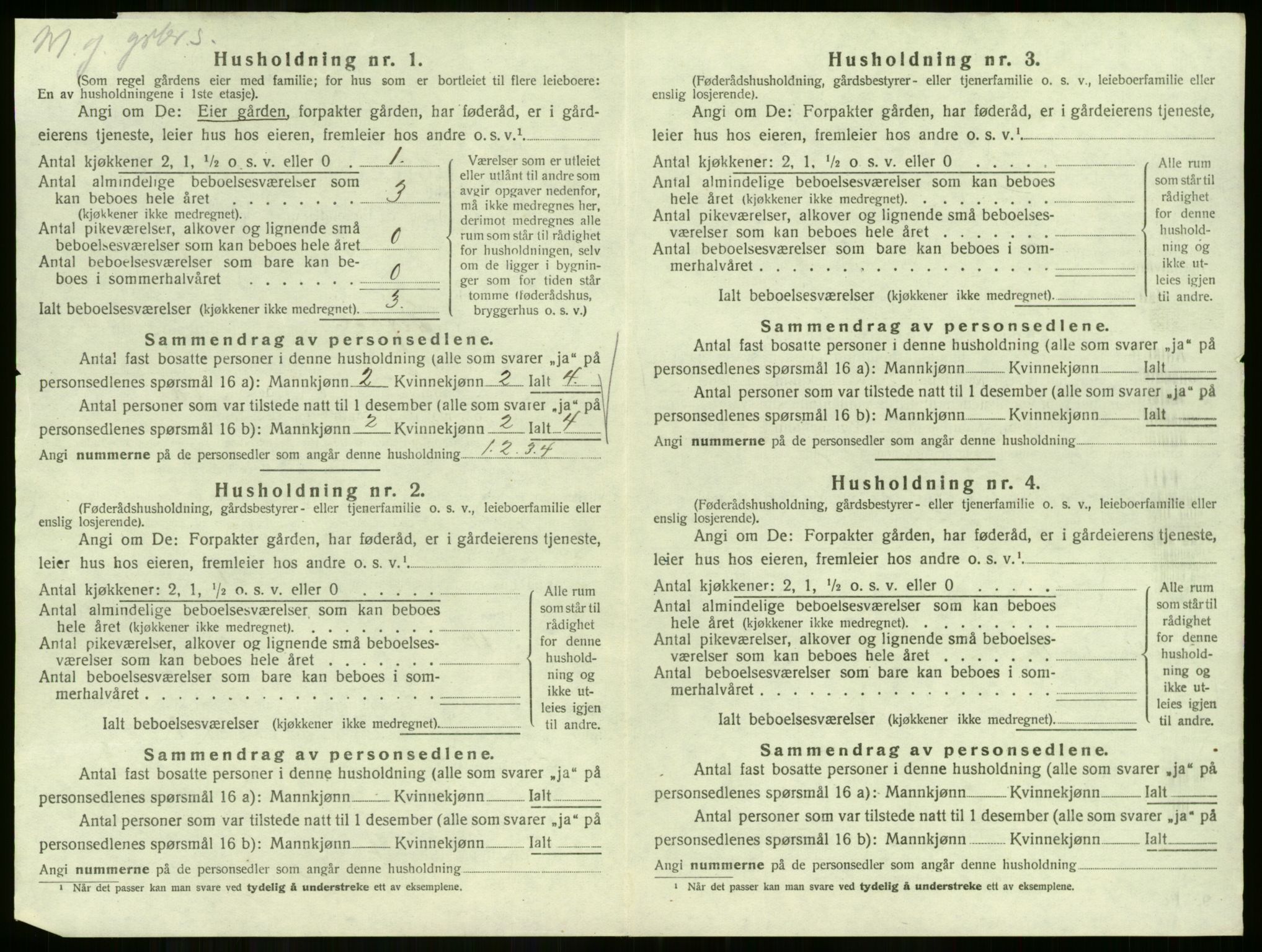 SAKO, 1920 census for Sigdal, 1920, p. 57