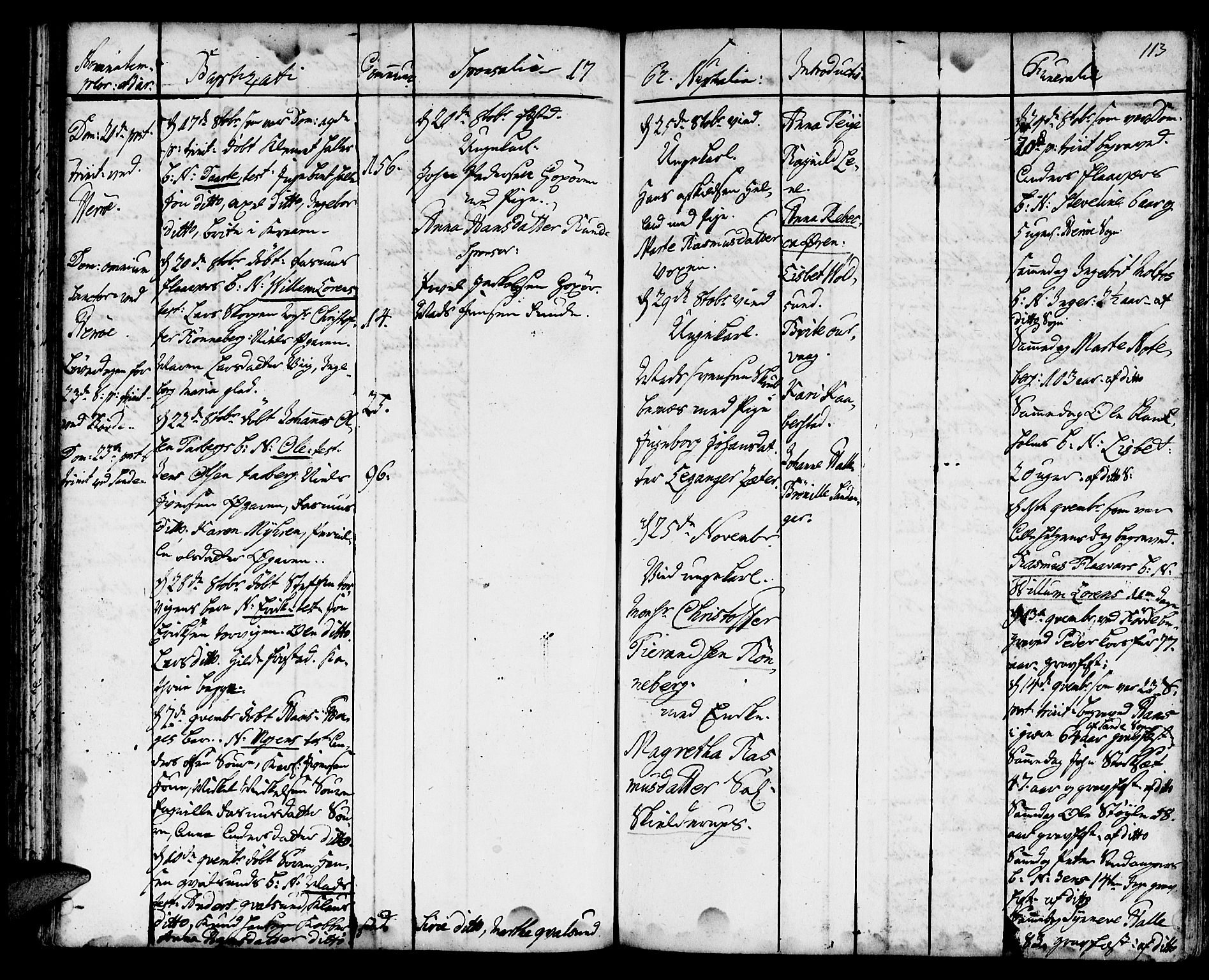 Ministerialprotokoller, klokkerbøker og fødselsregistre - Møre og Romsdal, AV/SAT-A-1454/507/L0066: Parish register (official) no. 507A01, 1731-1766, p. 113