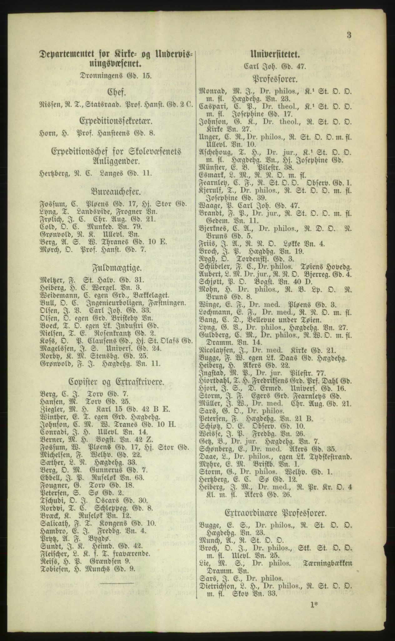 Kristiania/Oslo adressebok, PUBL/-, 1880, p. 3