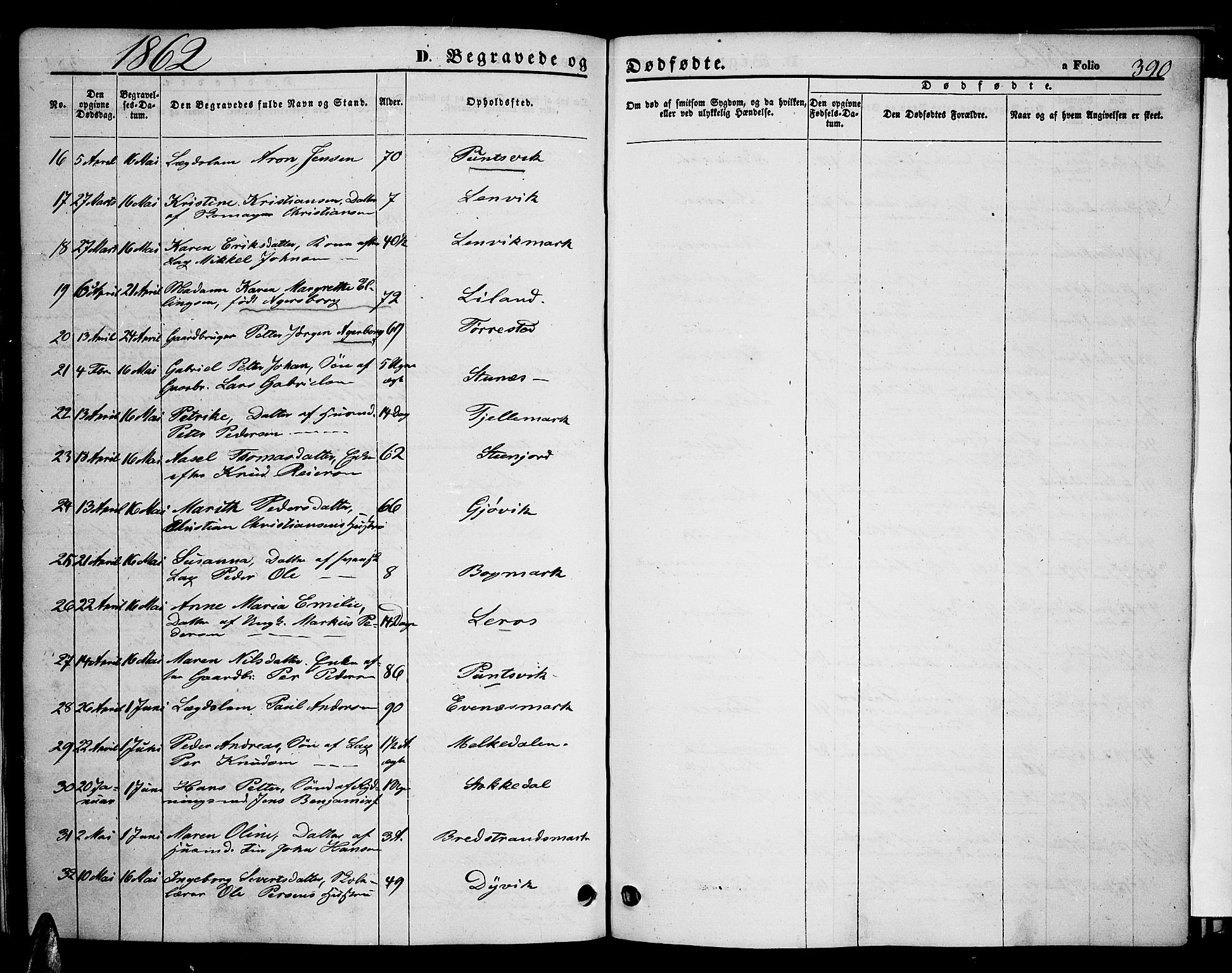 Ministerialprotokoller, klokkerbøker og fødselsregistre - Nordland, AV/SAT-A-1459/863/L0912: Parish register (copy) no. 863C02, 1858-1876, p. 390