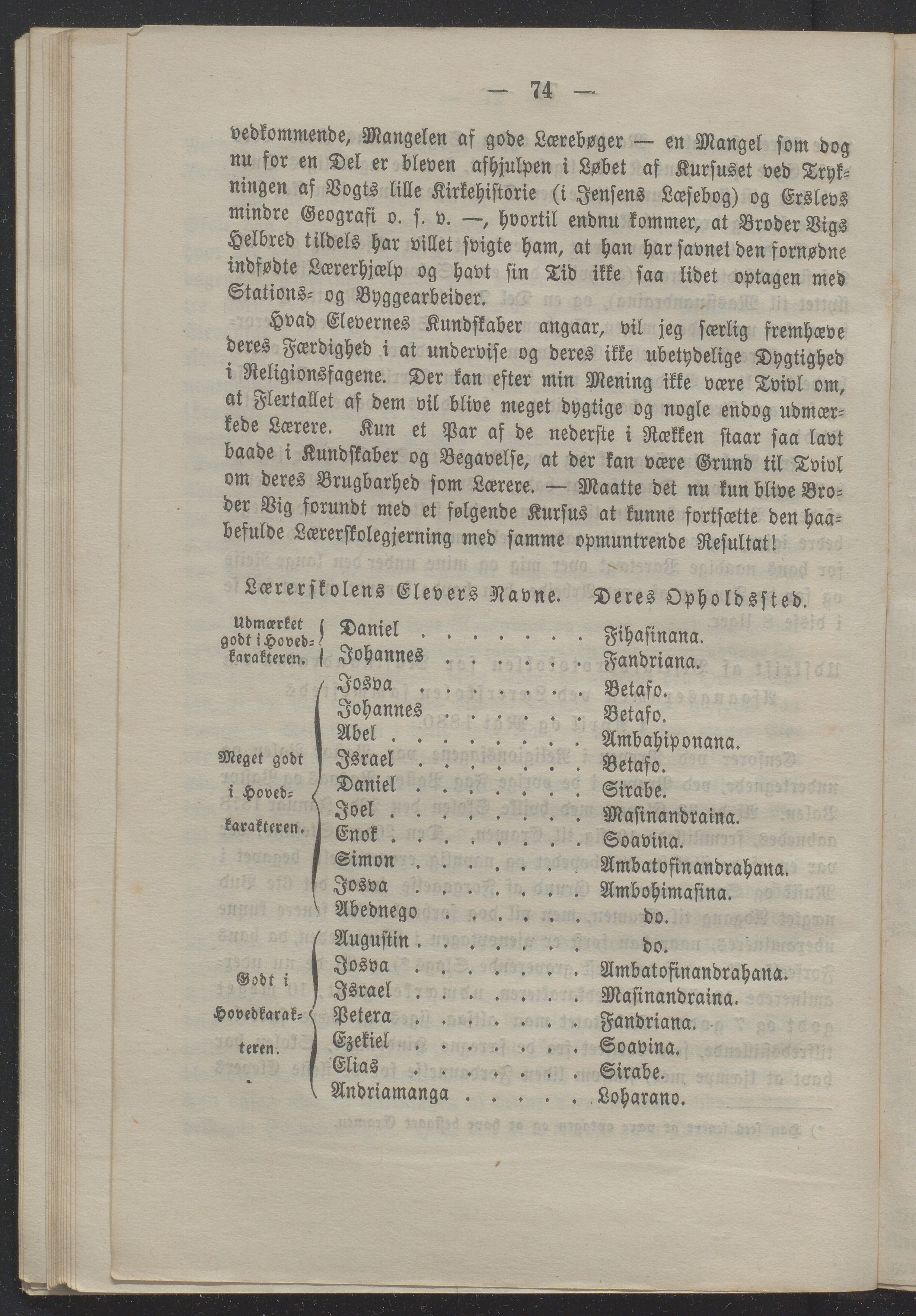 Det Norske Misjonsselskap - hovedadministrasjonen, VID/MA-A-1045/D/Db/Dba/L0338/0007: Beretninger, Bøker, Skrifter o.l   / Årsberetninger 38. , 1880, p. 74