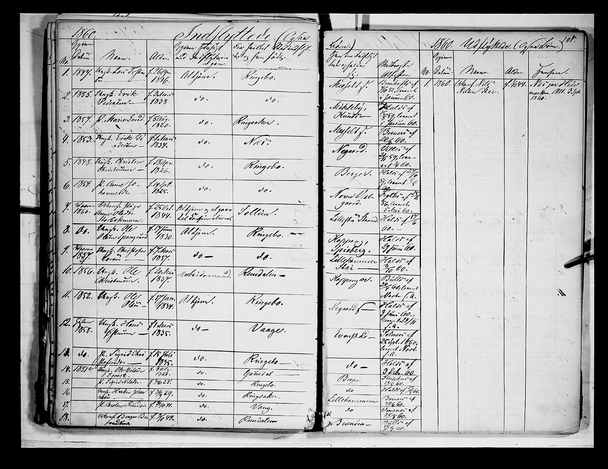 Åmot prestekontor, Hedmark, SAH/PREST-056/H/Ha/Haa/L0007: Parish register (official) no. 7, 1860-1870, p. 101