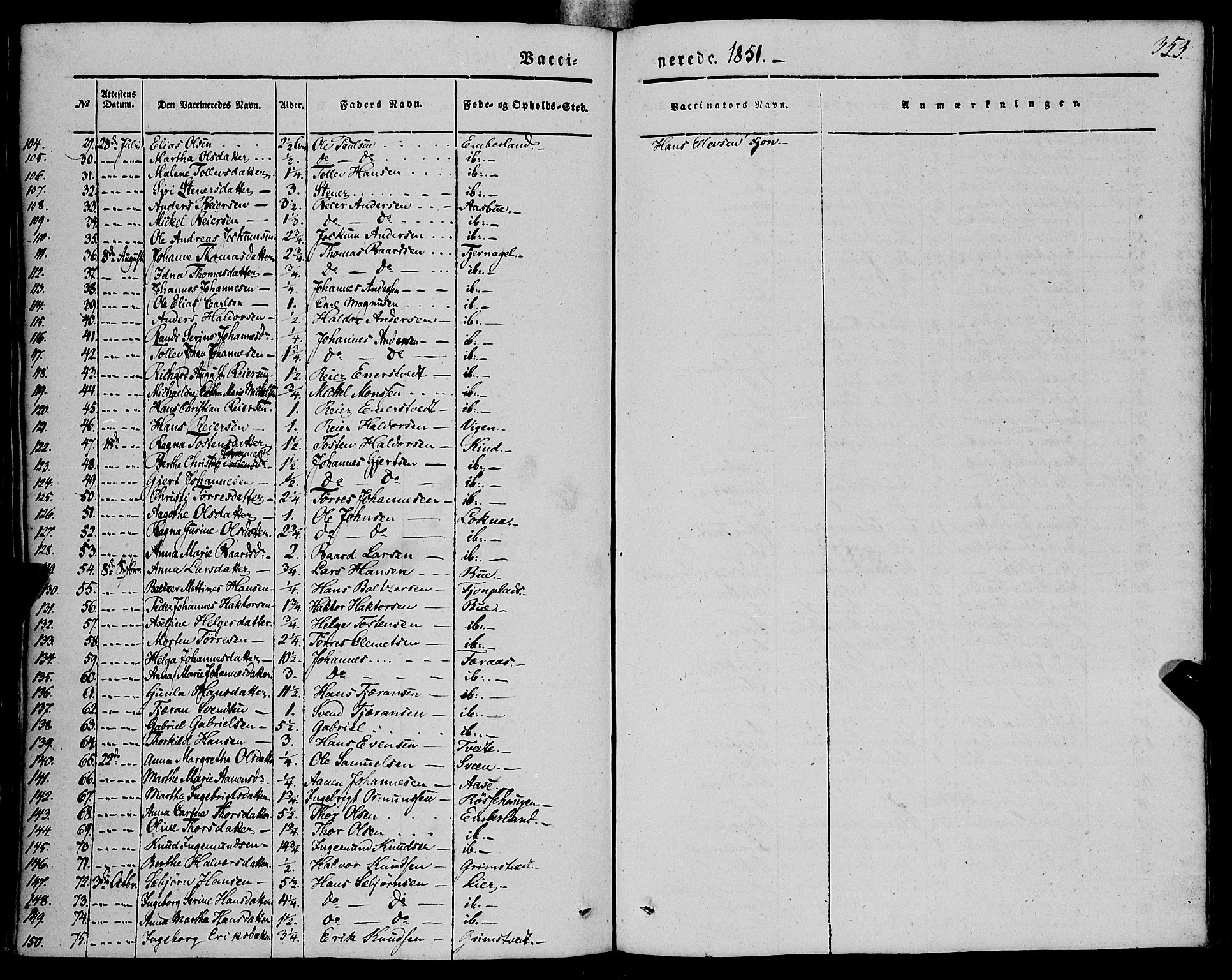 Finnås sokneprestembete, AV/SAB-A-99925/H/Ha/Haa/Haaa/L0007: Parish register (official) no. A 7, 1850-1862, p. 353