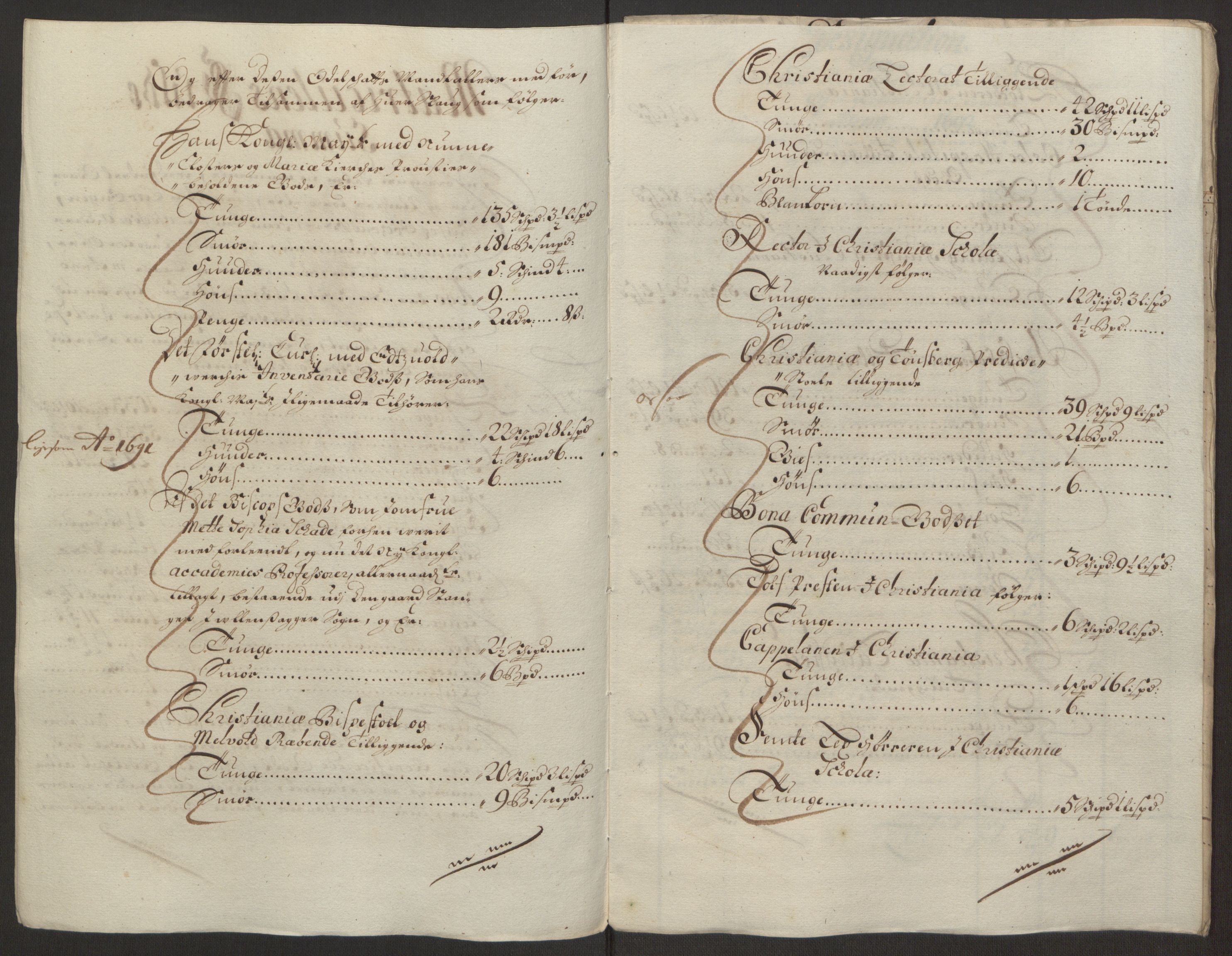 Rentekammeret inntil 1814, Reviderte regnskaper, Fogderegnskap, AV/RA-EA-4092/R12/L0704: Fogderegnskap Øvre Romerike, 1692, p. 214