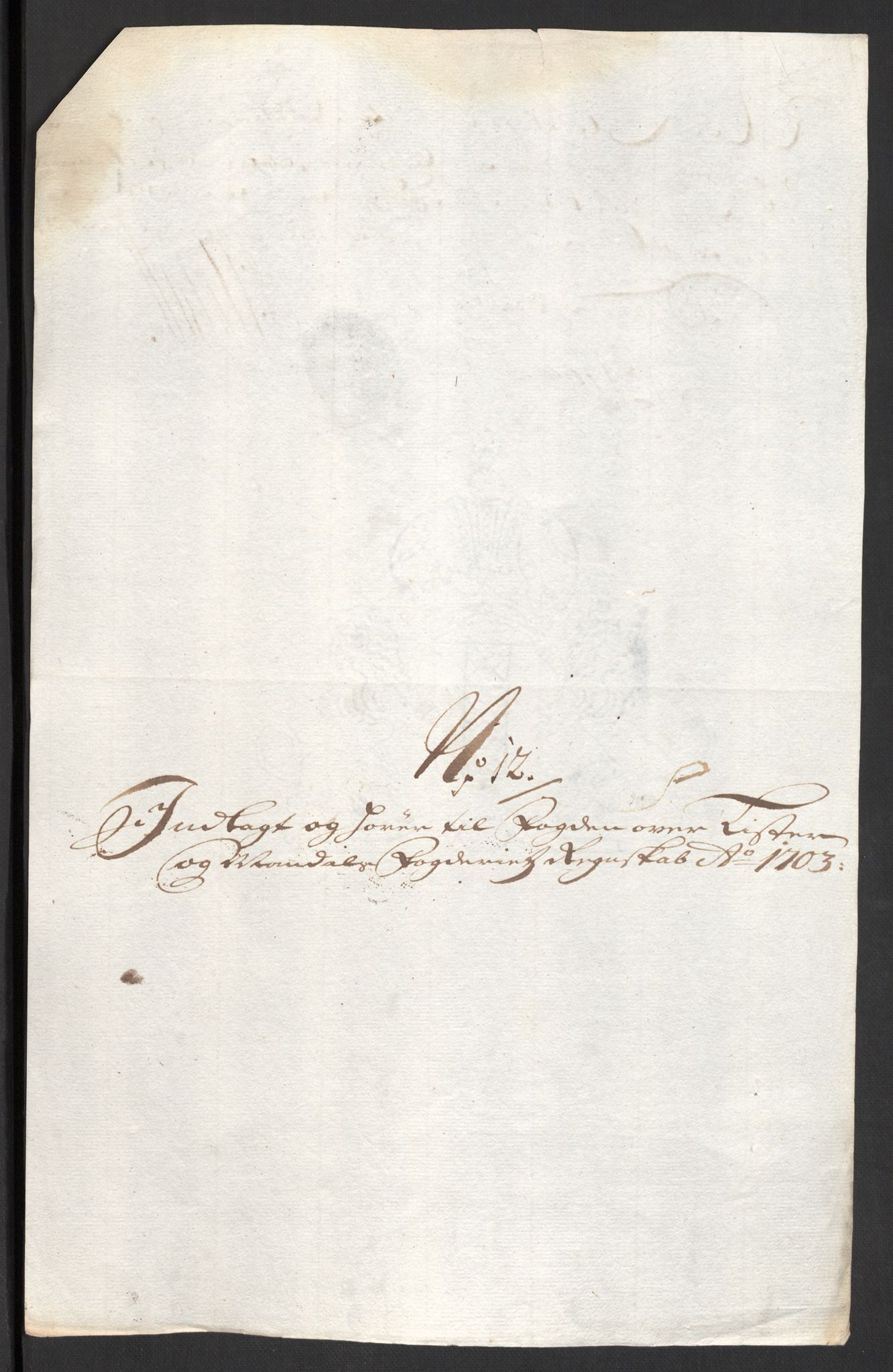 Rentekammeret inntil 1814, Reviderte regnskaper, Fogderegnskap, AV/RA-EA-4092/R43/L2550: Fogderegnskap Lista og Mandal, 1703-1704, p. 83