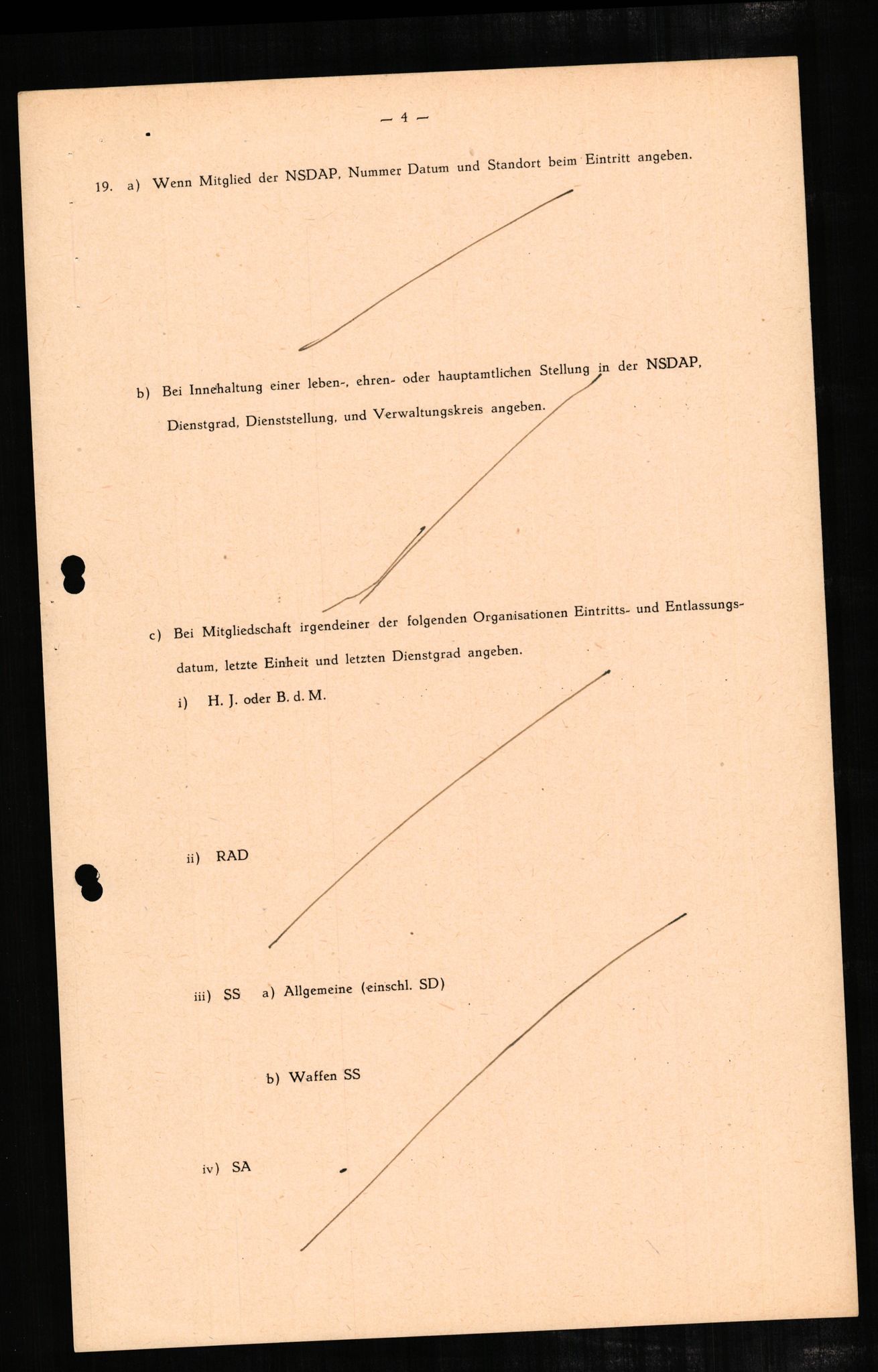 Forsvaret, Forsvarets overkommando II, RA/RAFA-3915/D/Db/L0003: CI Questionaires. Tyske okkupasjonsstyrker i Norge. Tyskere., 1945-1946, p. 289