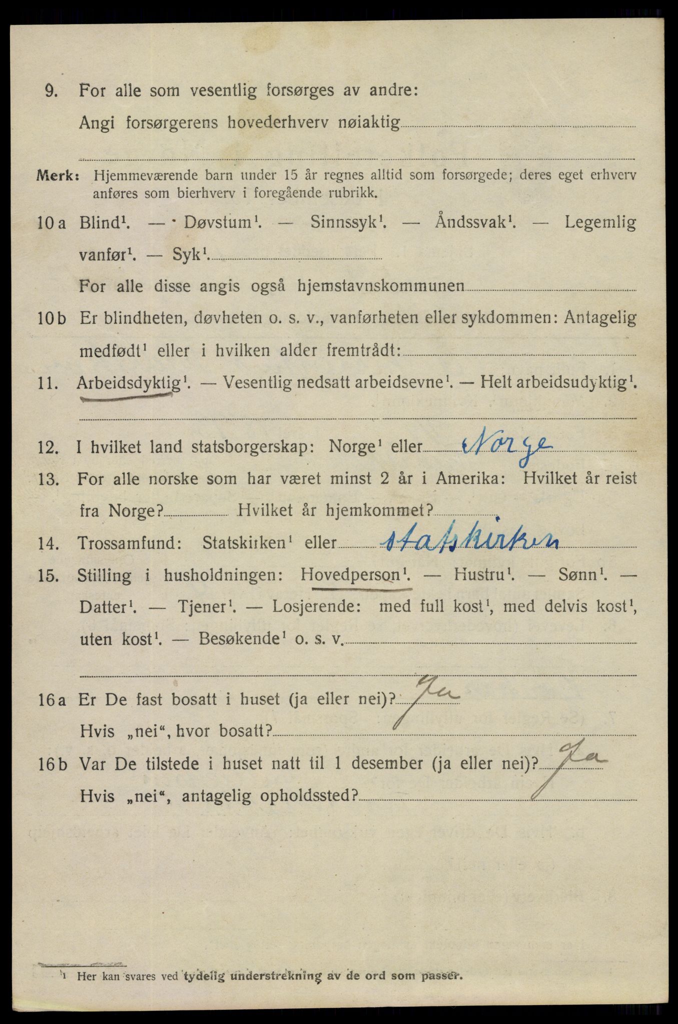 SAO, 1920 census for Fredrikstad, 1920, p. 39226