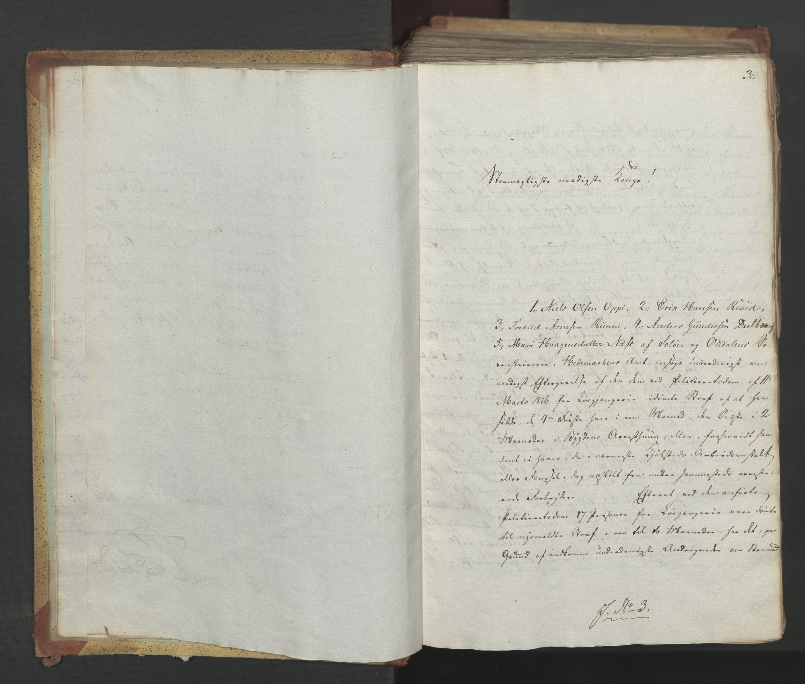 Statsrådsavdelingen i Stockholm, AV/RA-S-1003/D/Da/L0054: Regjeringsinnstillinger nr. 1-230, 1828, p. 6
