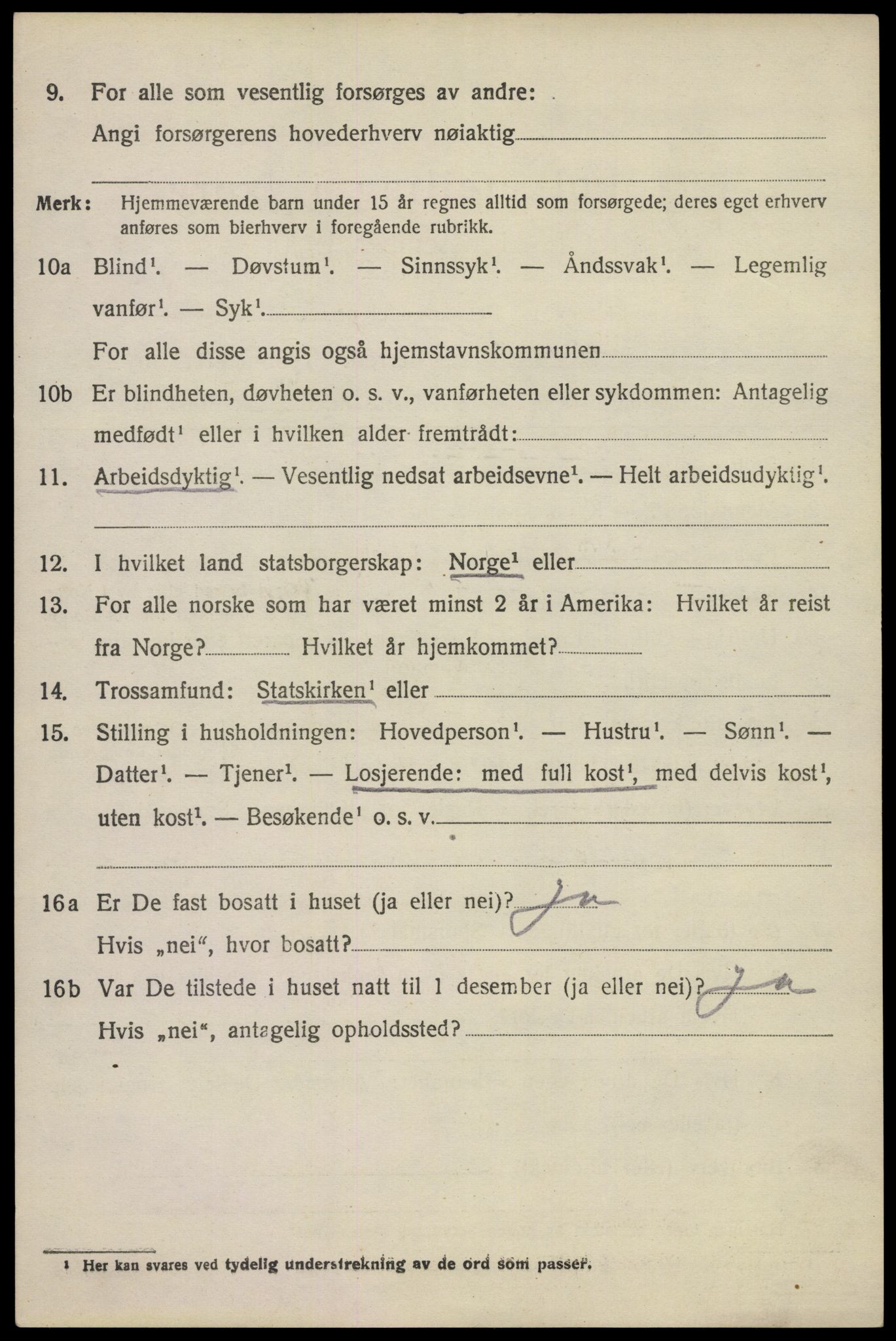 SAKO, 1920 census for Lardal, 1920, p. 5826