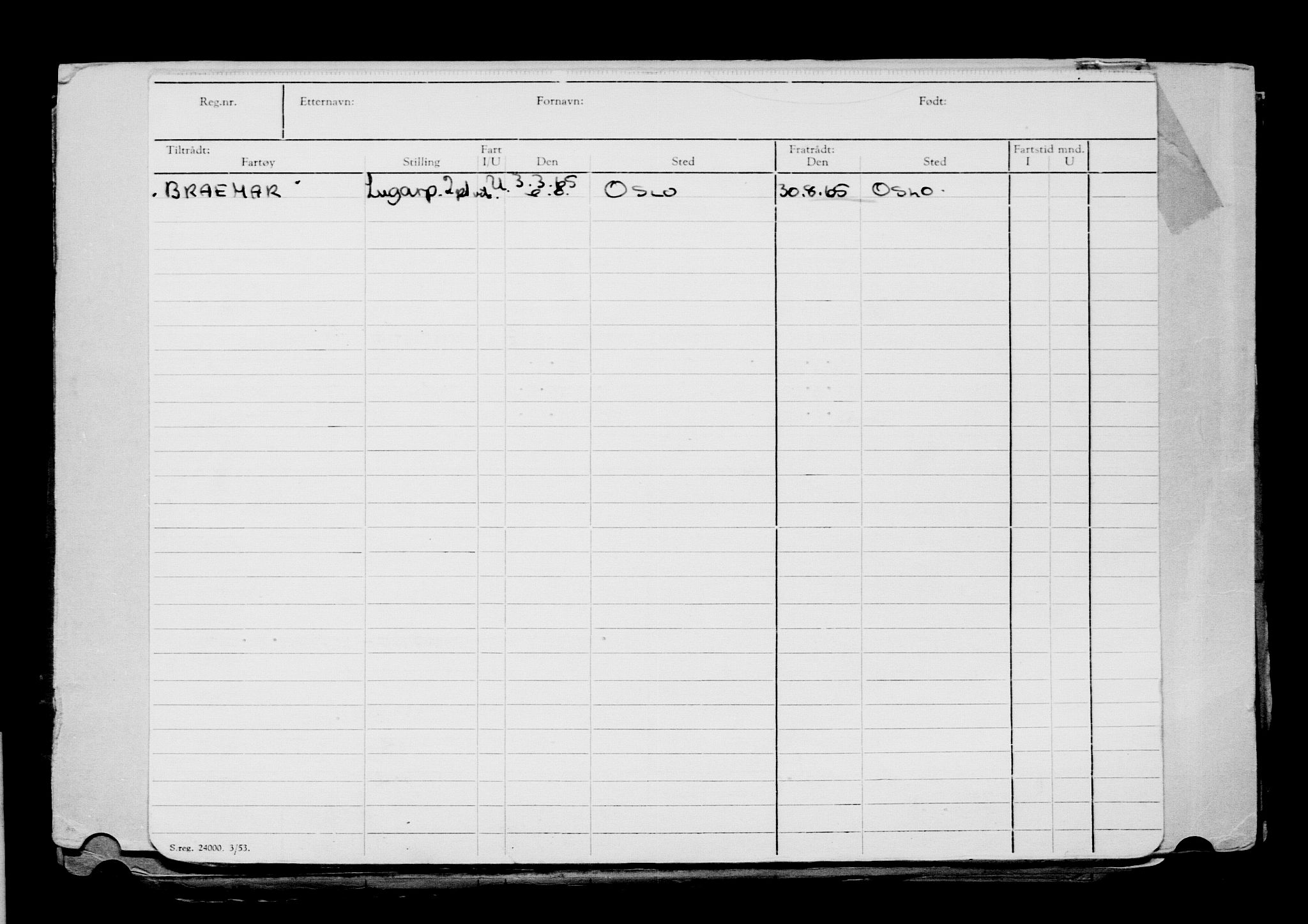 Direktoratet for sjømenn, AV/RA-S-3545/G/Gb/L0169: Hovedkort, 1919, p. 303