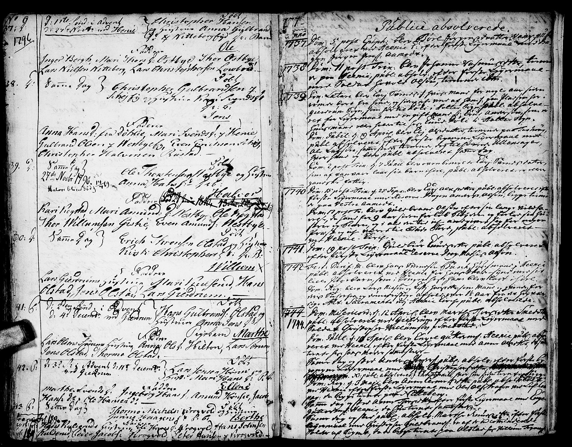 Gjerdrum prestekontor Kirkebøker, SAO/A-10412b/F/Fa/L0002: Parish register (official) no. I 2, 1737-1797, p. 276