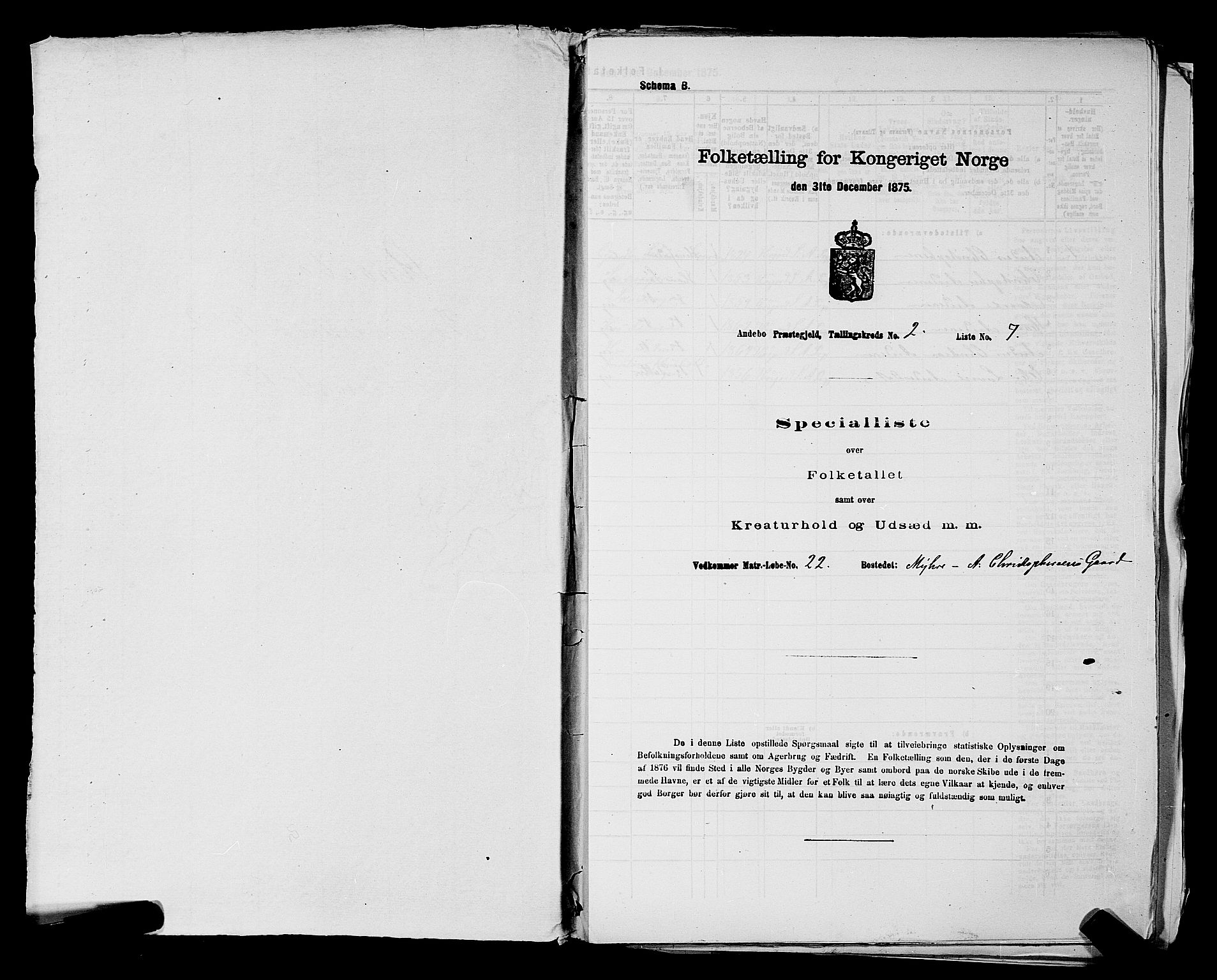 SAKO, 1875 census for 0719P Andebu, 1875, p. 202