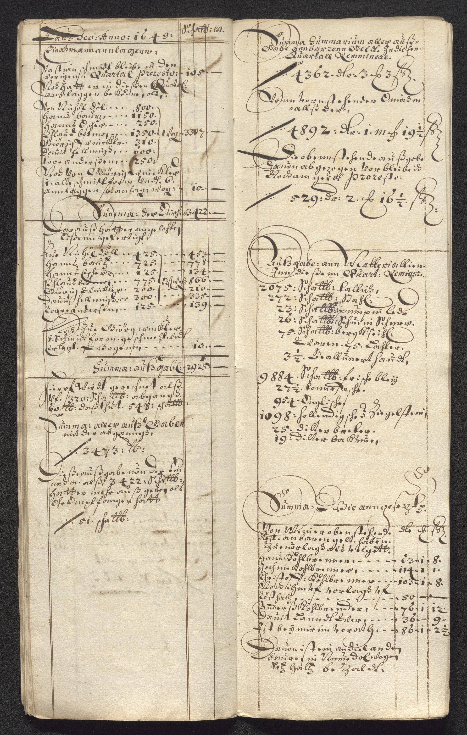 Kongsberg Sølvverk 1623-1816, SAKO/EA-3135/001/D/Dc/Dcd/L0023: Utgiftsregnskap for gruver m.m., 1649, p. 226