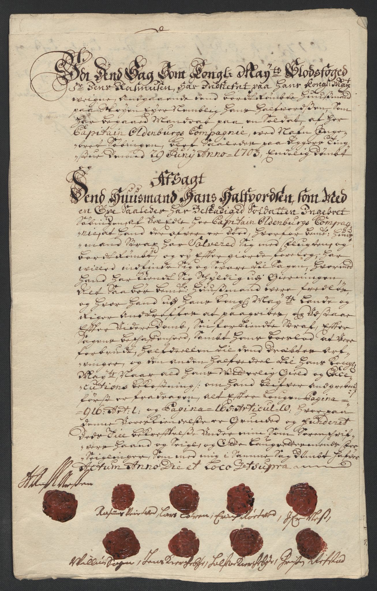 Rentekammeret inntil 1814, Reviderte regnskaper, Fogderegnskap, AV/RA-EA-4092/R10/L0446: Fogderegnskap Aker og Follo, 1705-1706, p. 35