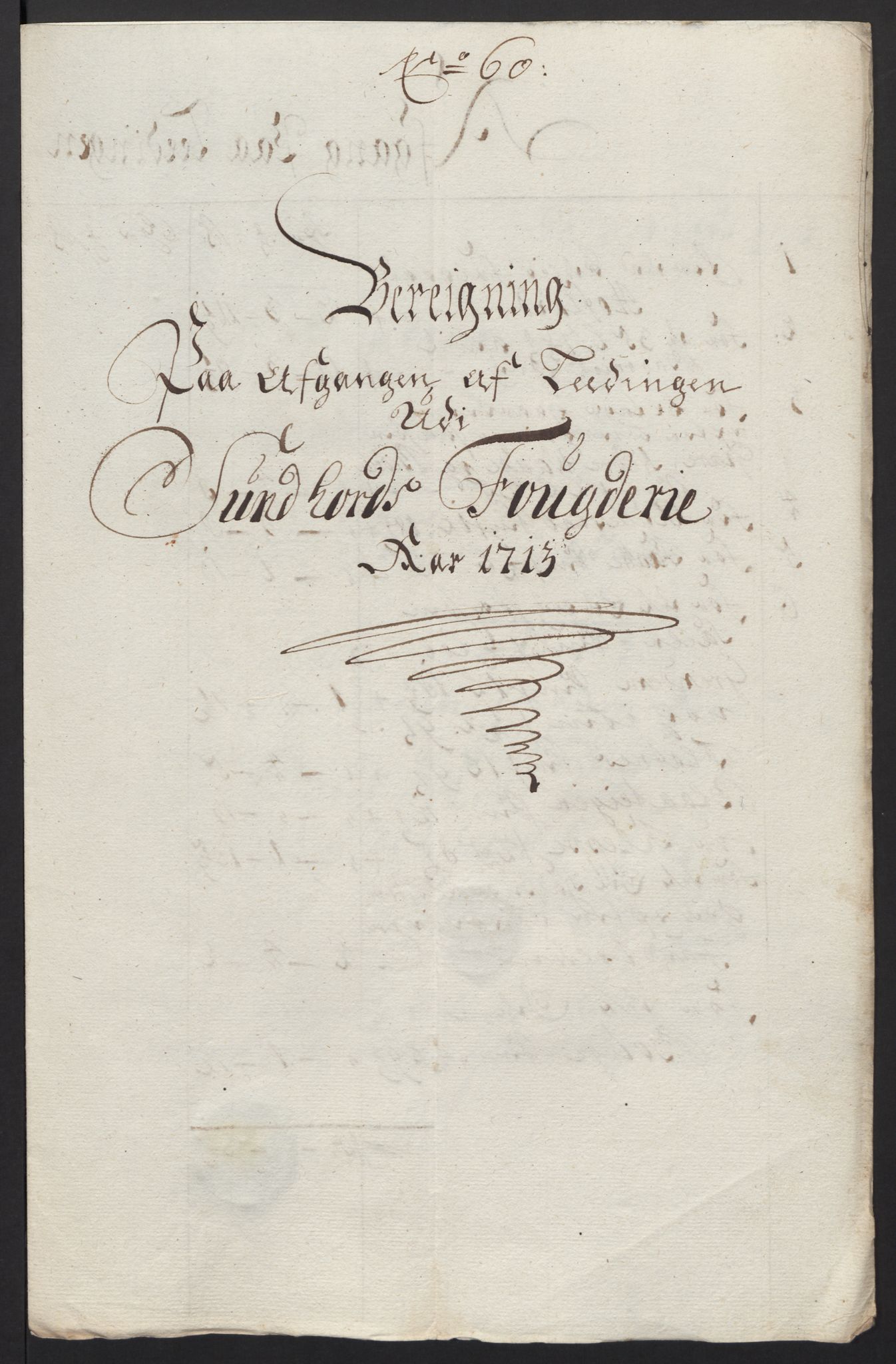 Rentekammeret inntil 1814, Reviderte regnskaper, Fogderegnskap, RA/EA-4092/R48/L2989: Fogderegnskap Sunnhordland og Hardanger, 1713, p. 372