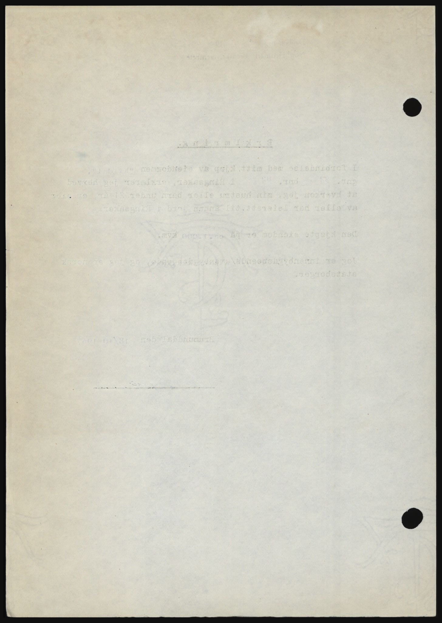 Nord-Hedmark sorenskriveri, SAH/TING-012/H/Hc/L0027: Mortgage book no. 27, 1967-1968, Diary no: : 5499/1967