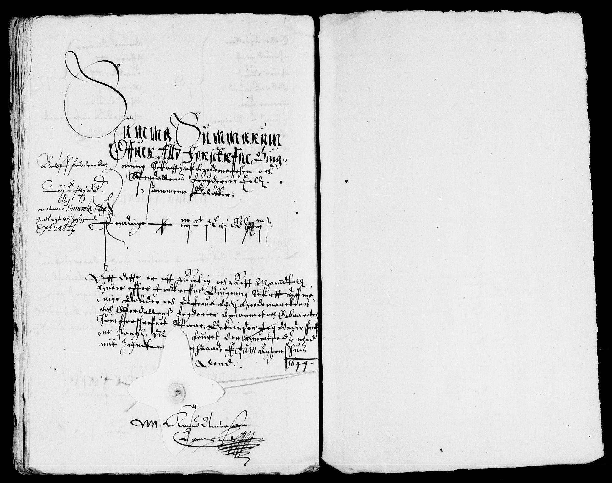 Rentekammeret inntil 1814, Reviderte regnskaper, Lensregnskaper, AV/RA-EA-5023/R/Rb/Rba/L0174: Akershus len, 1643-1644