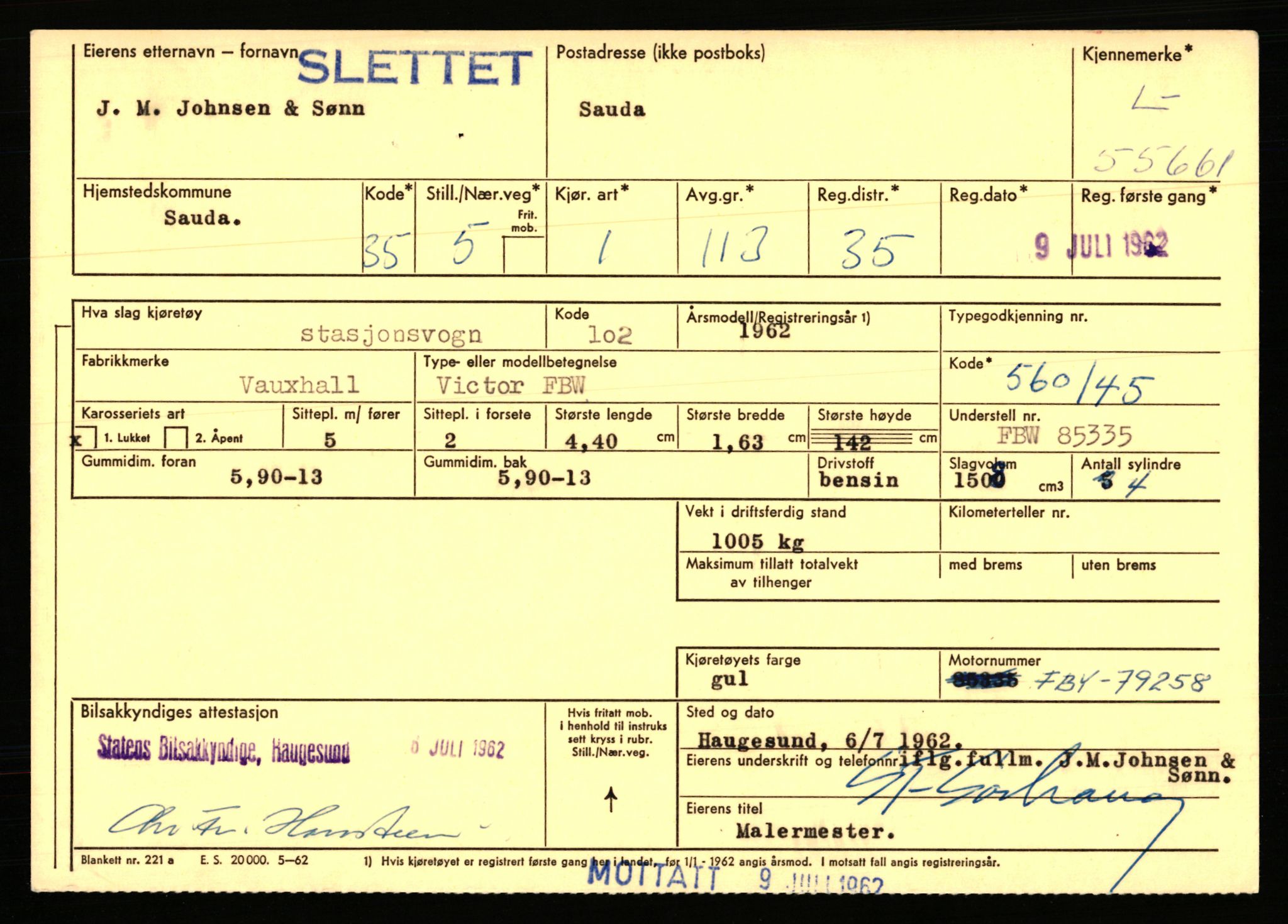 Stavanger trafikkstasjon, AV/SAST-A-101942/0/F/L0054: L-54200 - L-55699, 1930-1971, p. 2743