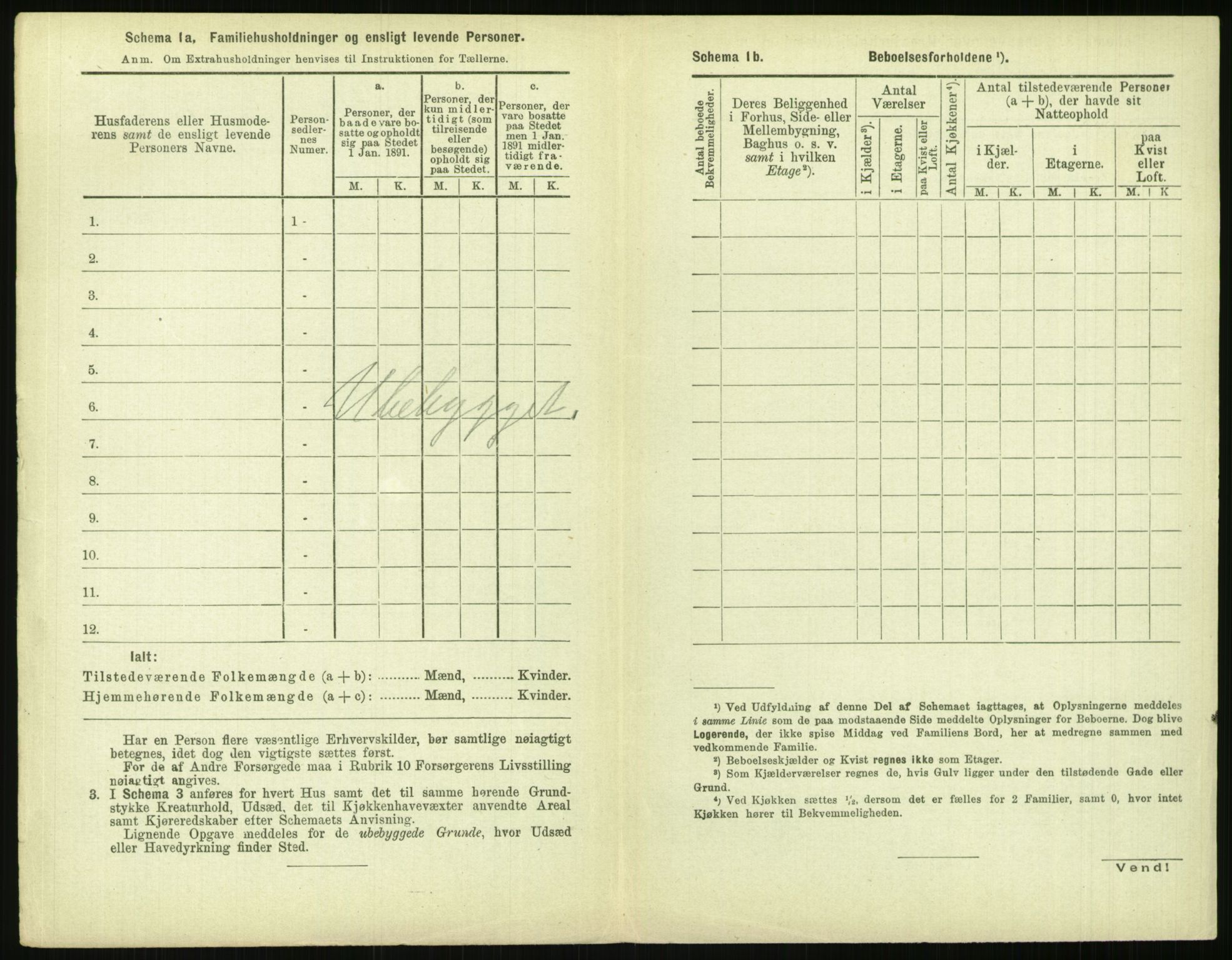 RA, 1891 census for 0301 Kristiania, 1891, p. 144126