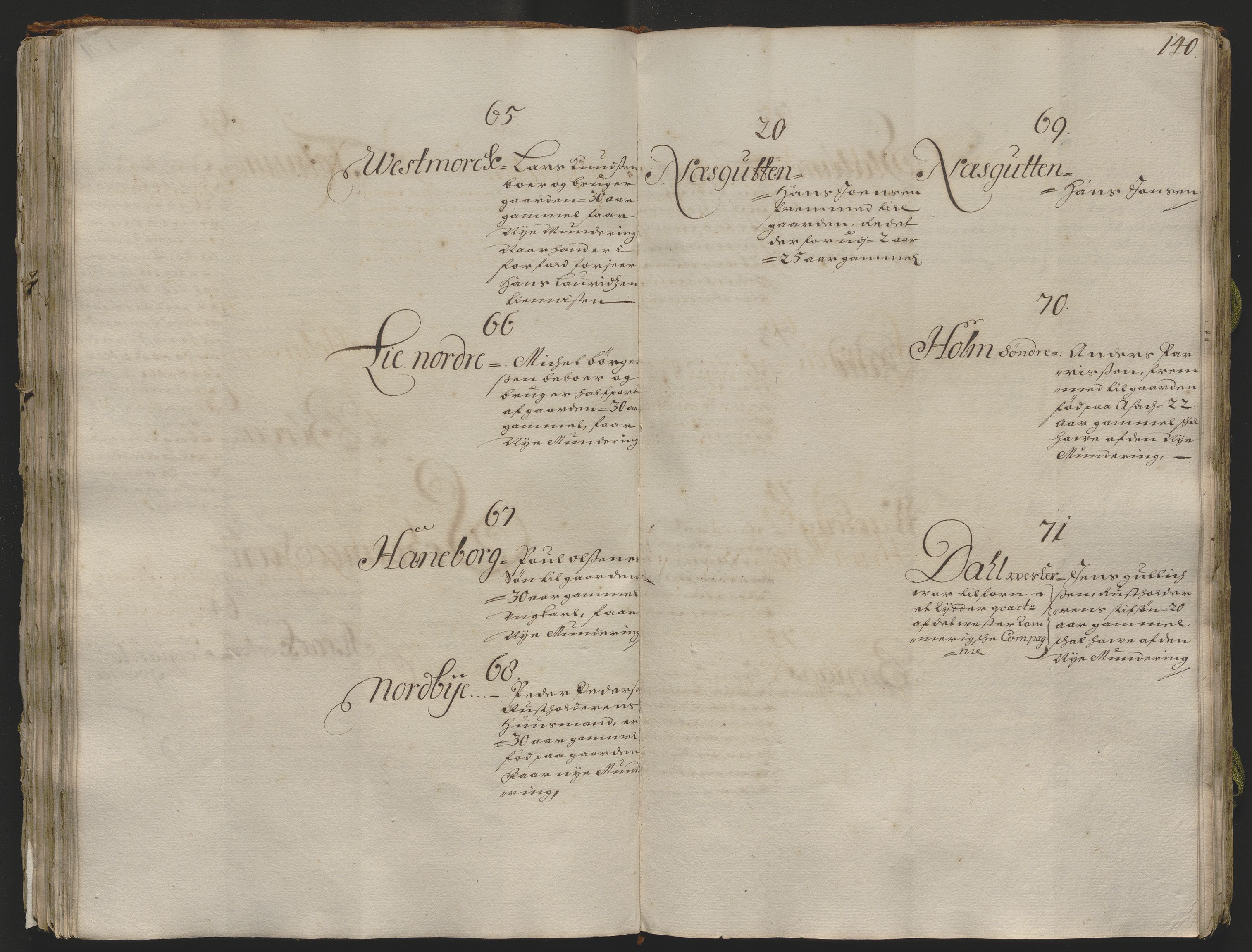 Rentekammeret inntil 1814, Realistisk ordnet avdeling, AV/RA-EA-4070/Ok/L0013: [Ff 19]: Generalhovedrulle over kavaleriet og dragonene i Norge, 1690-1691, p. 139b-140a