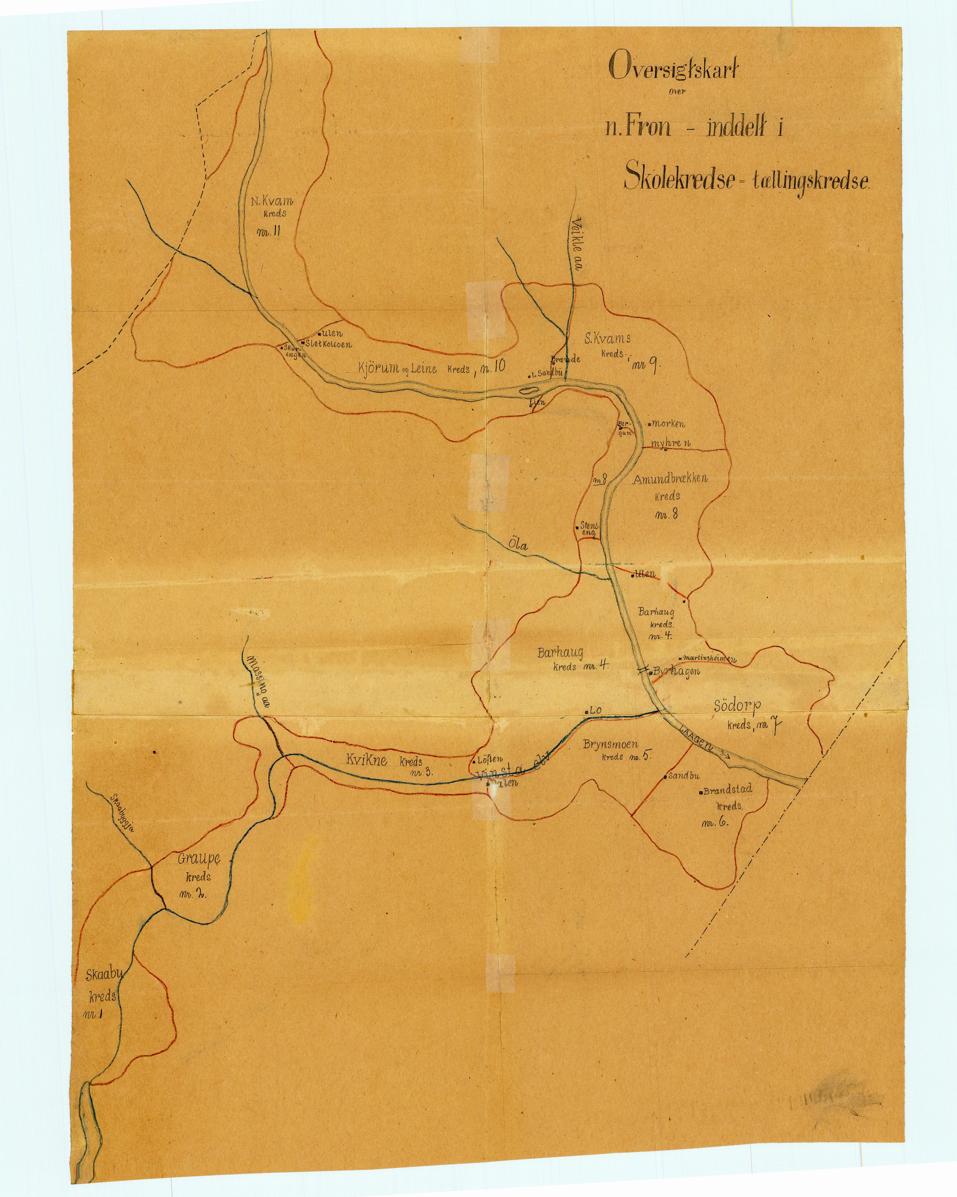 RA, 1910 census for Nord-Fron, 1910, p. 37