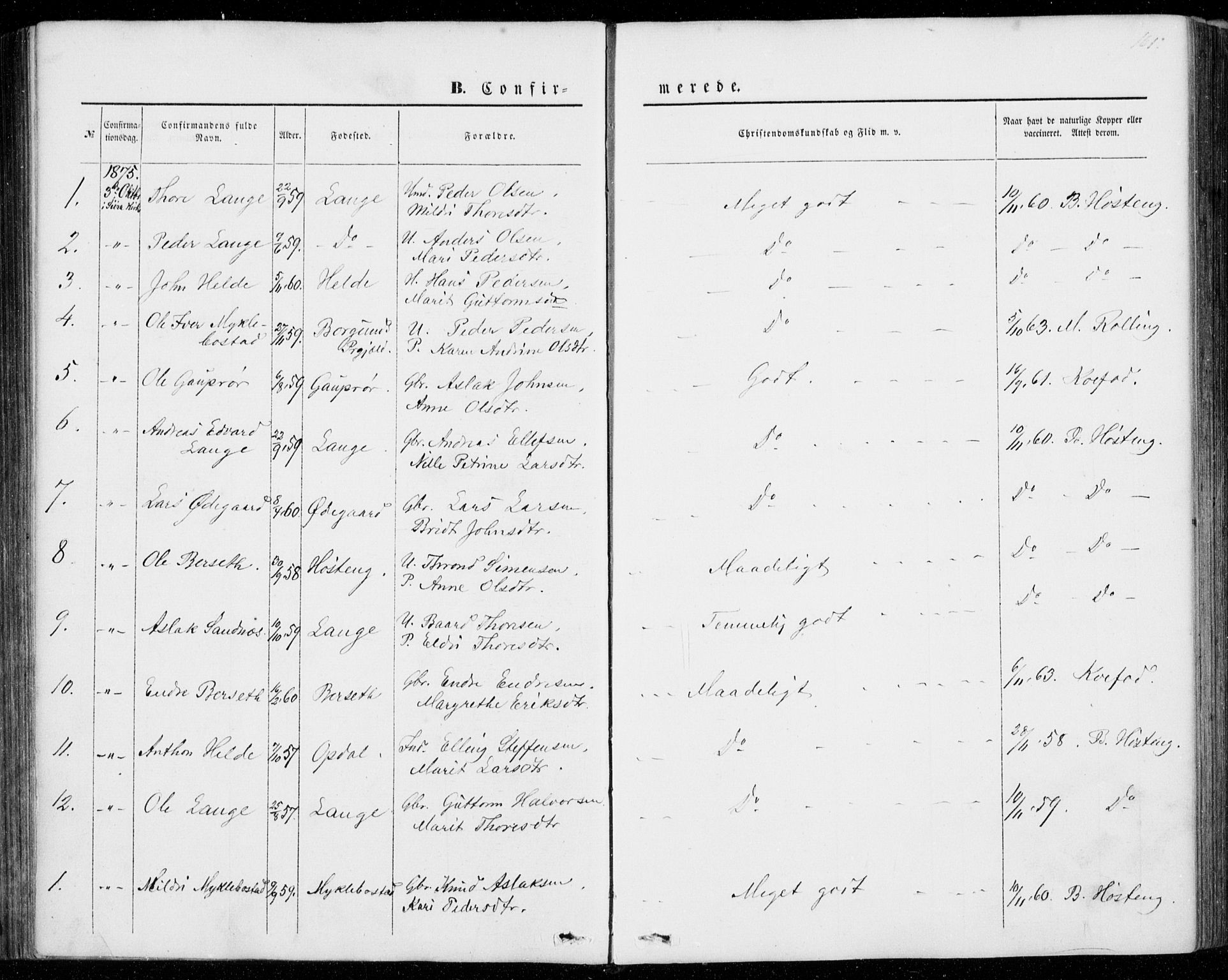 Ministerialprotokoller, klokkerbøker og fødselsregistre - Møre og Romsdal, SAT/A-1454/554/L0643: Parish register (official) no. 554A01, 1846-1879, p. 161