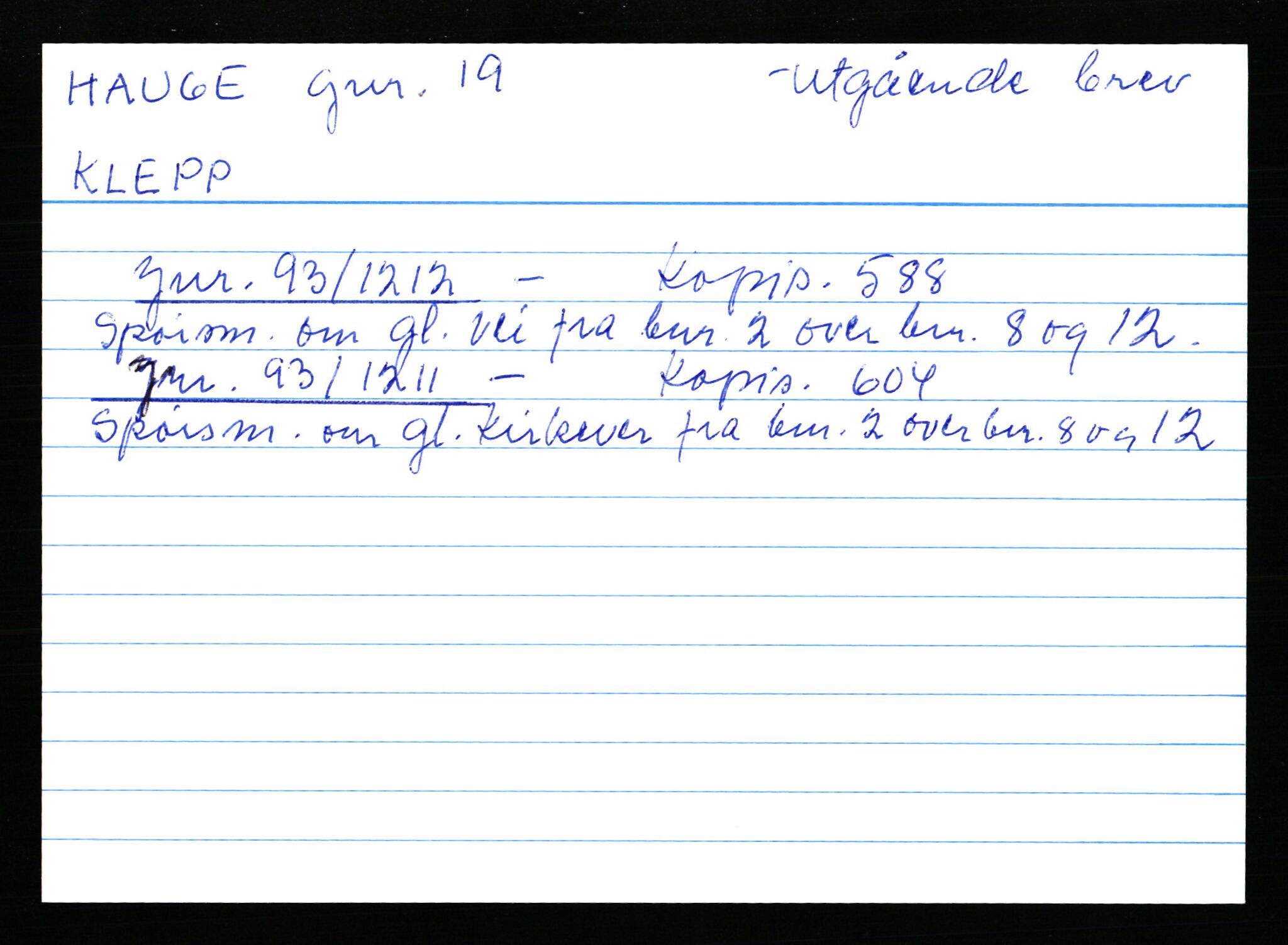 Statsarkivet i Stavanger, AV/SAST-A-101971/03/Y/Yk/L0015: Registerkort sortert etter gårdsnavn: Haneberg - Haugland nedre, 1750-1930, p. 355