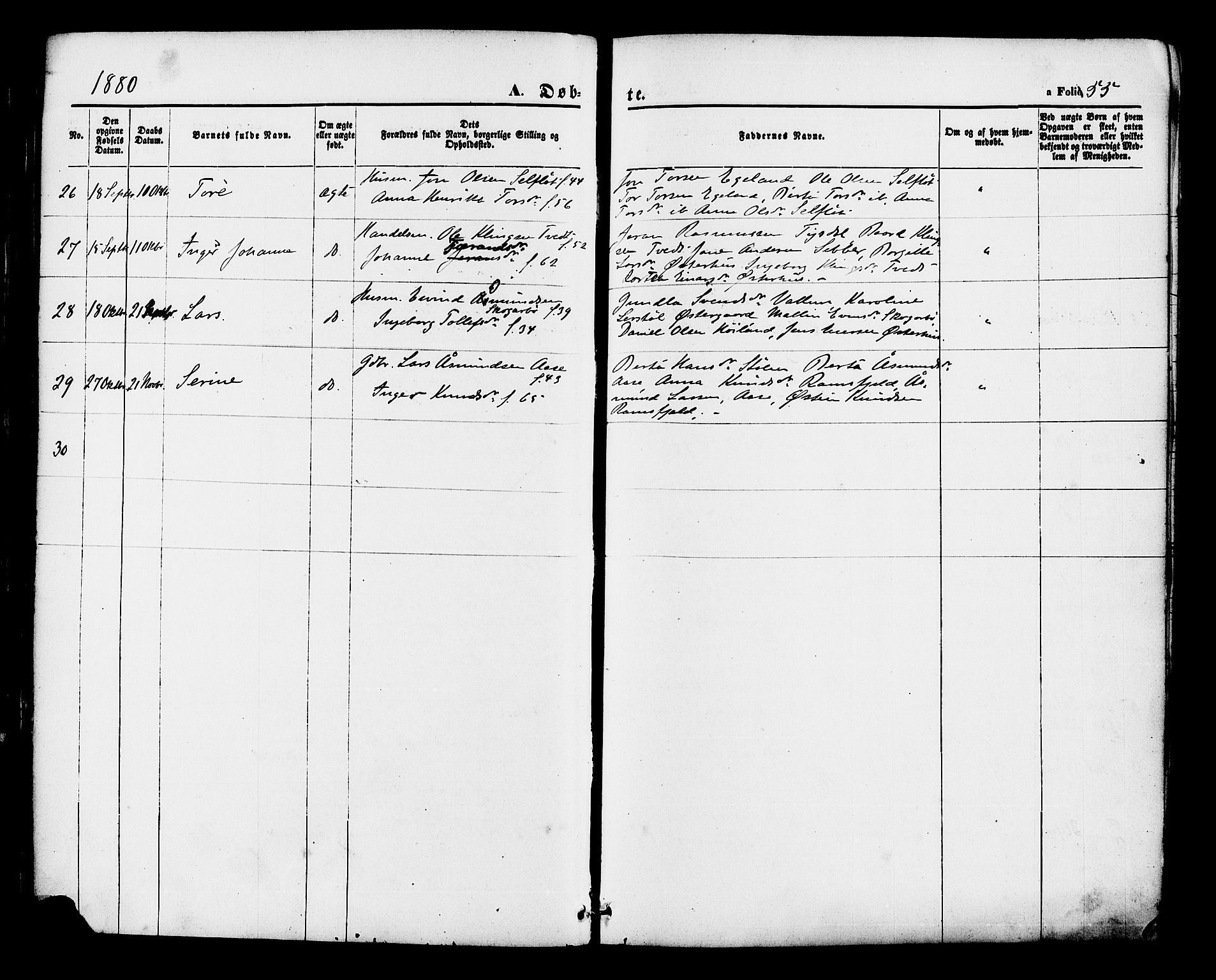 Hjelmeland sokneprestkontor, AV/SAST-A-101843/01/IV/L0012: Parish register (official) no. A 12, 1862-1886, p. 55