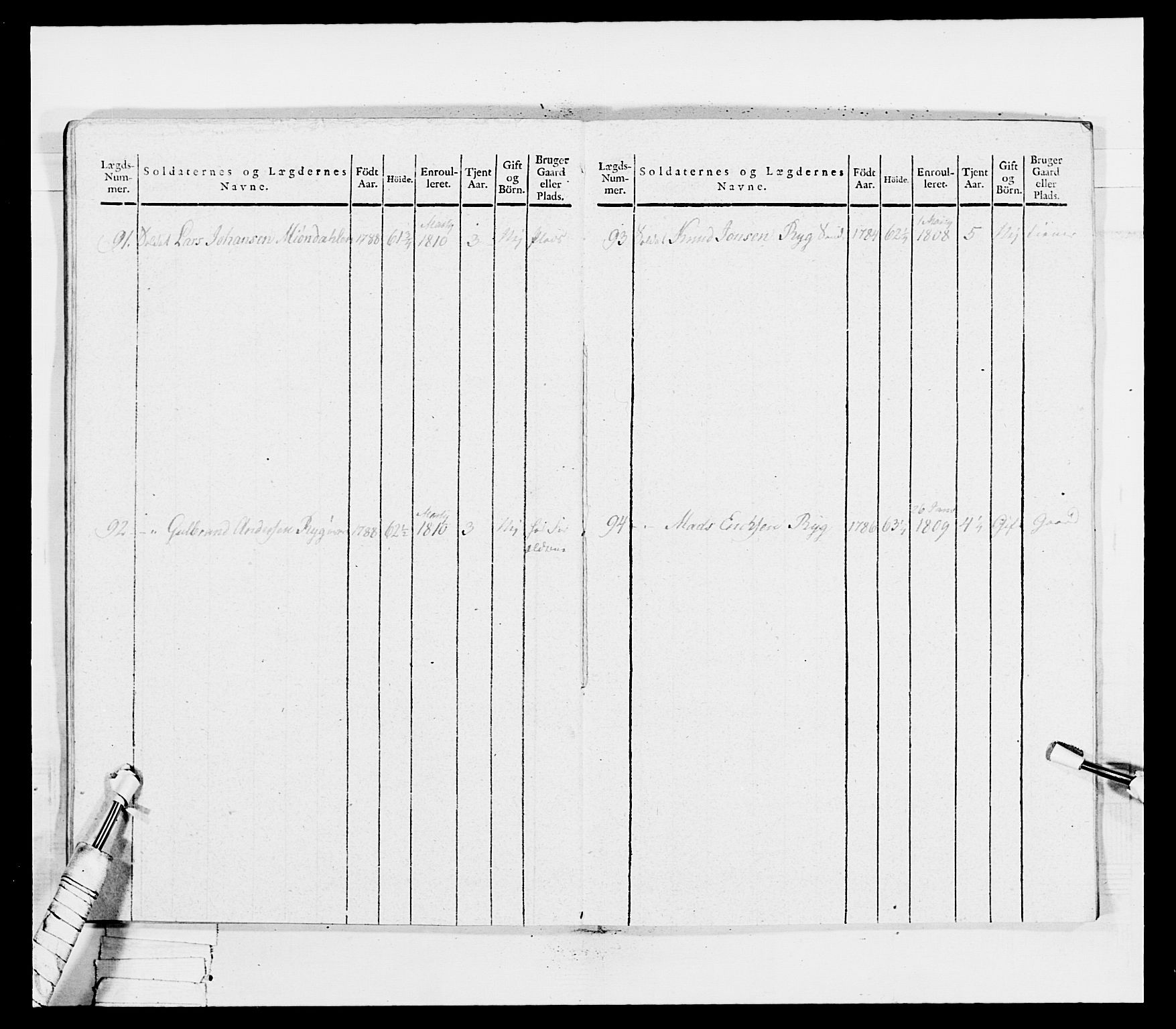 Generalitets- og kommissariatskollegiet, Det kongelige norske kommissariatskollegium, AV/RA-EA-5420/E/Eh/L0036a: Nordafjelske gevorbne infanteriregiment, 1813, p. 218