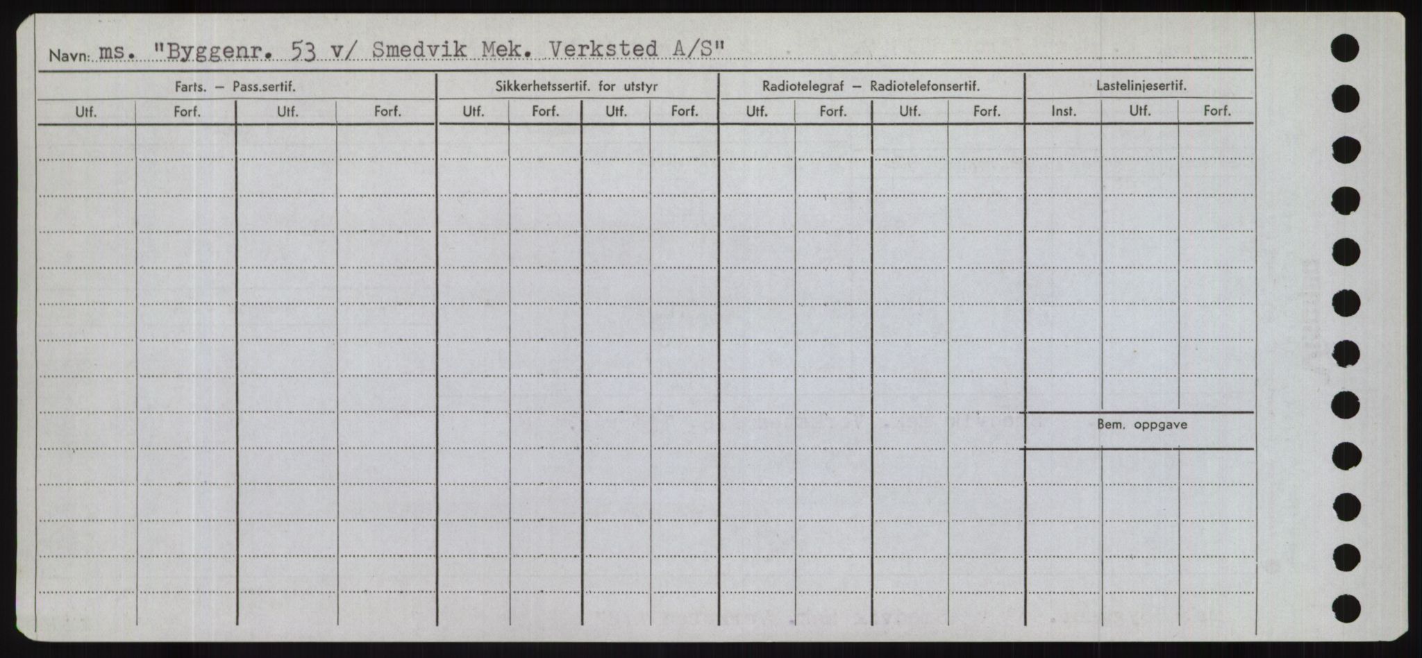 Sjøfartsdirektoratet med forløpere, Skipsmålingen, RA/S-1627/H/Hd/L0006: Fartøy, Byg-Båt, p. 594