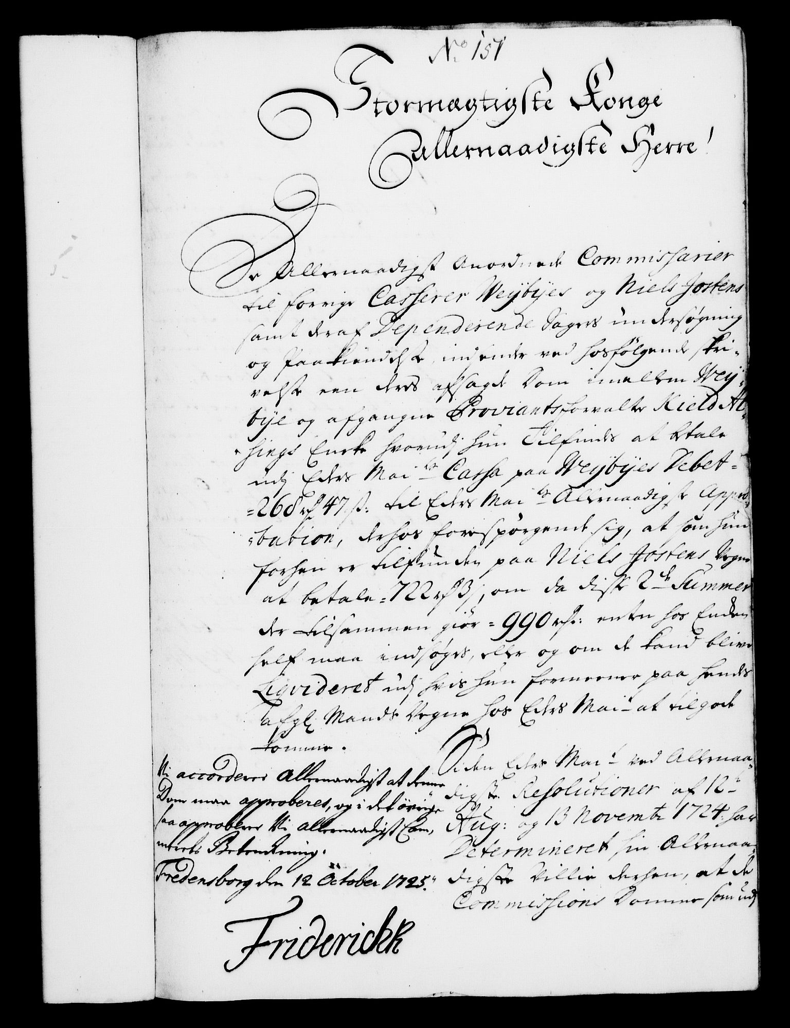 Rentekammeret, Kammerkanselliet, RA/EA-3111/G/Gf/Gfa/L0008: Norsk relasjons- og resolusjonsprotokoll (merket RK 52.8), 1725, p. 829